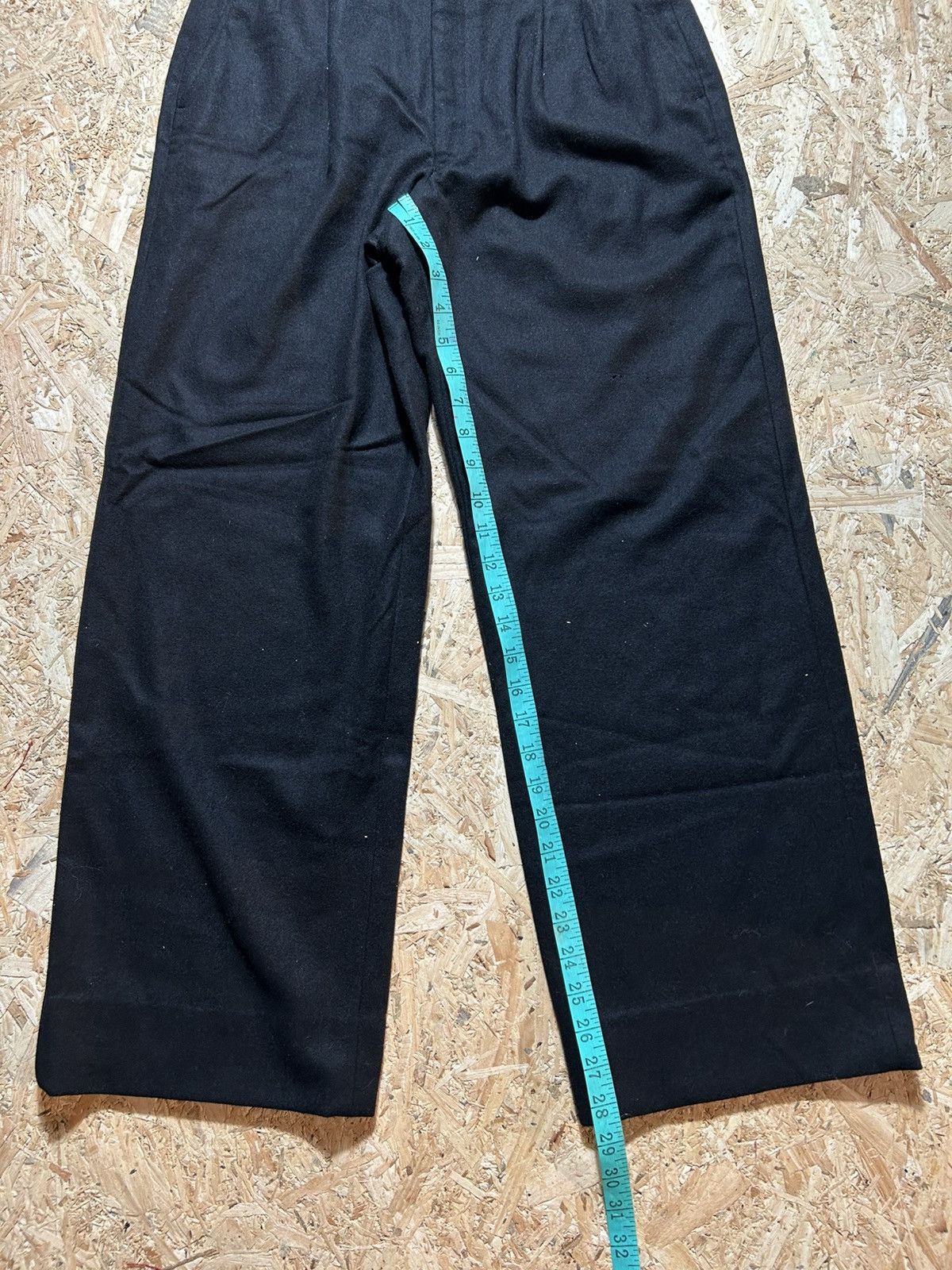 Comme des Garcons Comme Des Garcons Black Pleated Trousers Pants Size US 29 - 18 Thumbnail