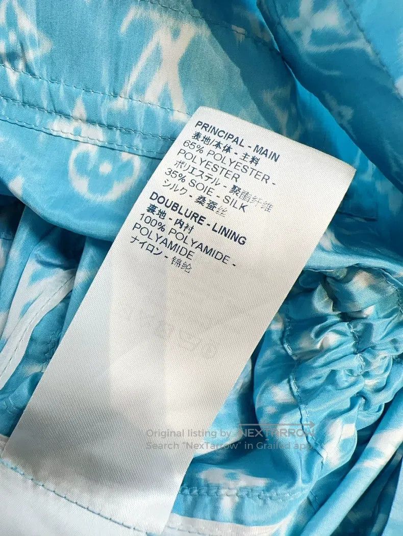 Louis Vuitton Louis Vuitton Blue patchwork white old flower logo full pr Size XS / US 0-2 / IT 36-38 - 7 Thumbnail