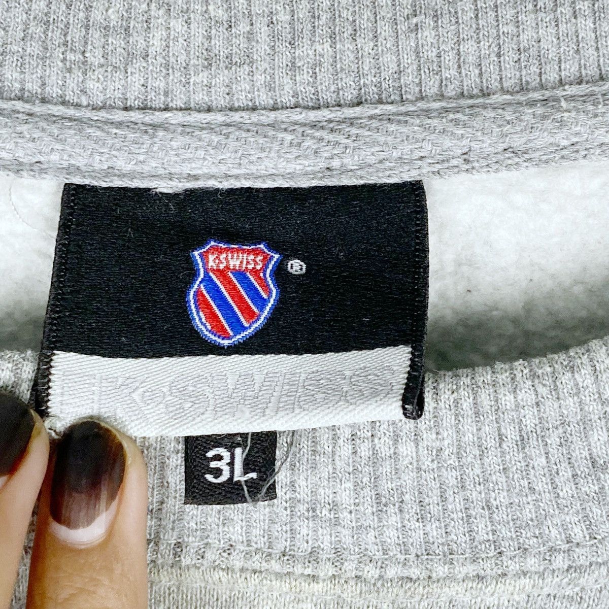 K-Swiss kswiss Sweatshirt Crewneck Pullover Jumper Size US XL / EU 56 / 4 - 6 Thumbnail