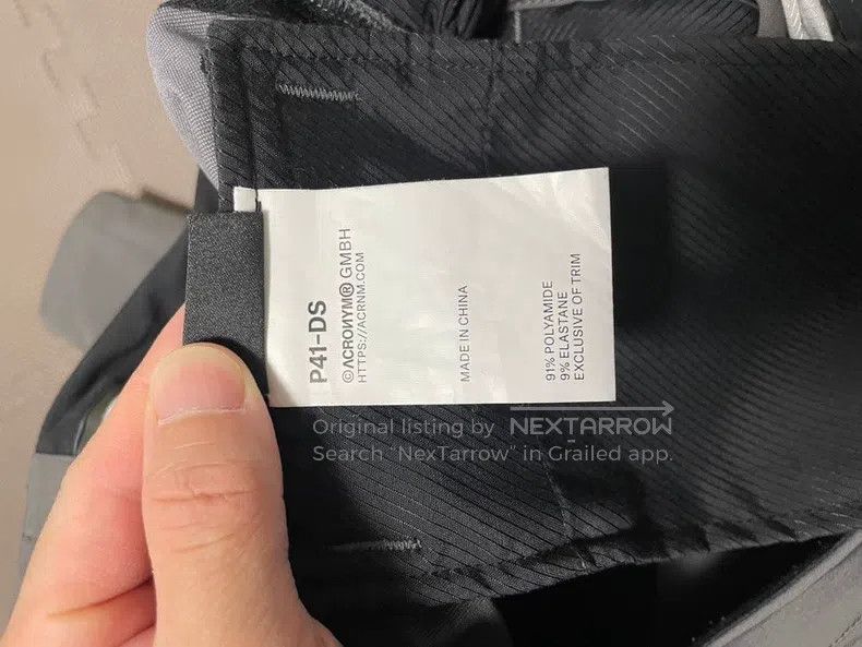 Acronym Acronym Gray and black casual pants Size US 40 / EU 56 - 6 Thumbnail