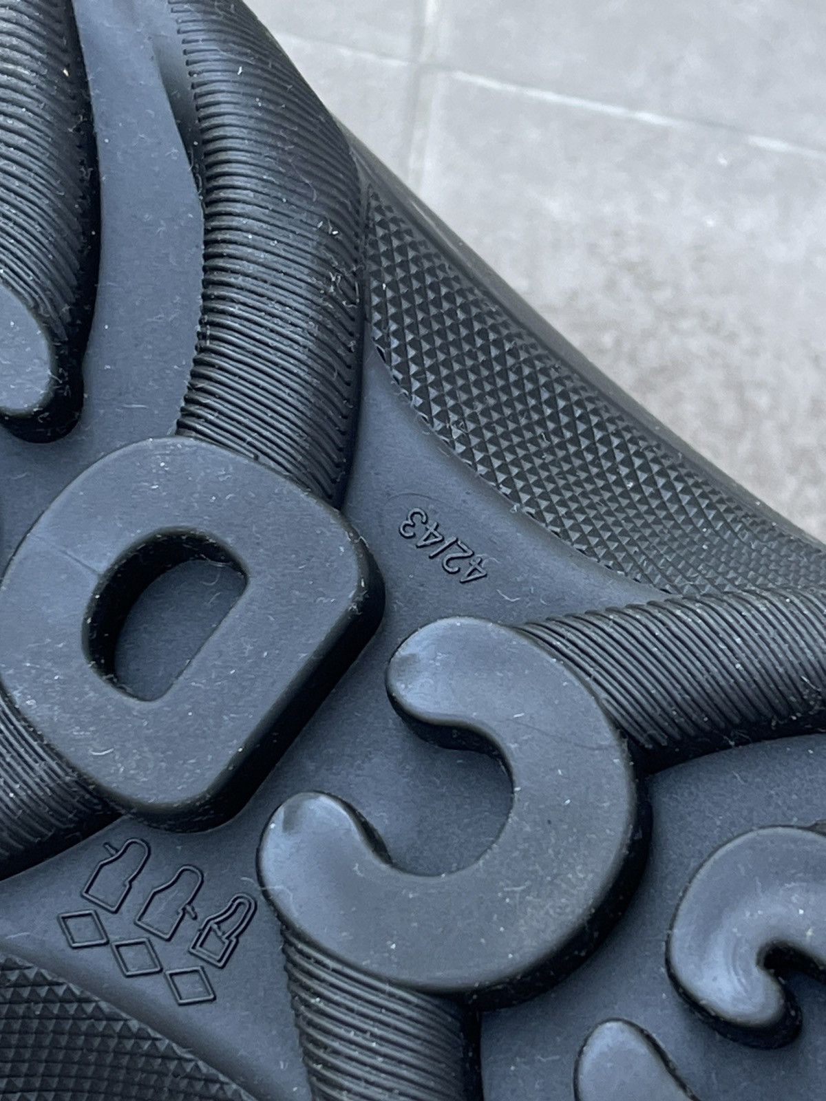 GCDS !DS! SS22 GCDS IBEX Black Clogs Size US 9.5 / EU 42-43 - 19 Thumbnail