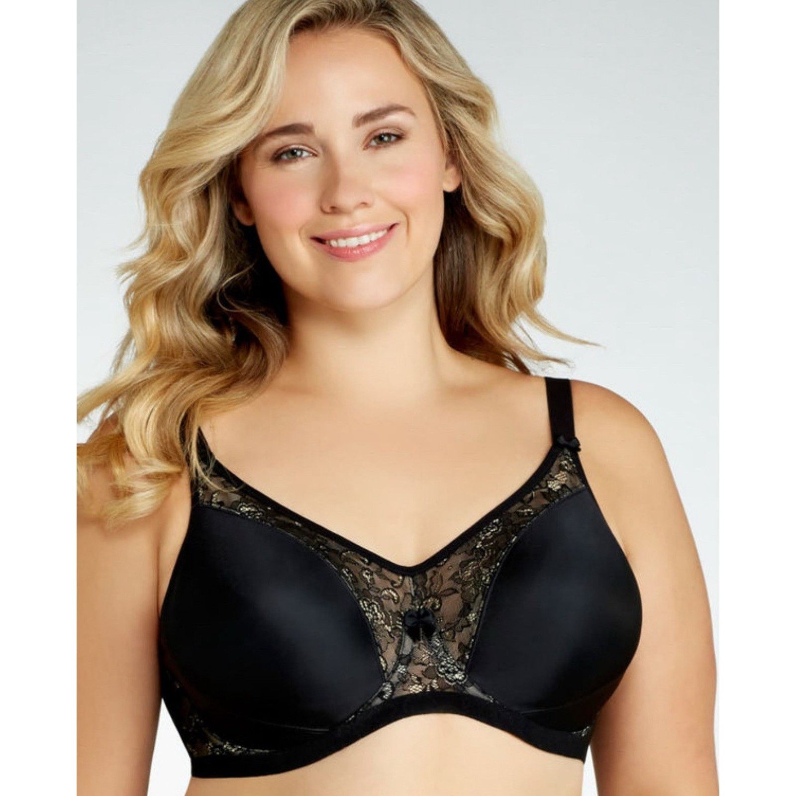 Other Goddess Bra GD6750 Yvette Back Smoothing black size 40H EUC Size ONE SIZE - 1 Thumbnail