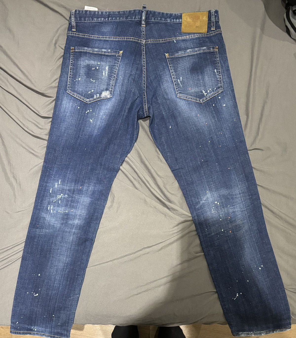 Dsquared2 Dsquared2 Cool Guy Distressed Paint Splatter Jeans Size US 38 / EU 54 - 2 Thumbnail