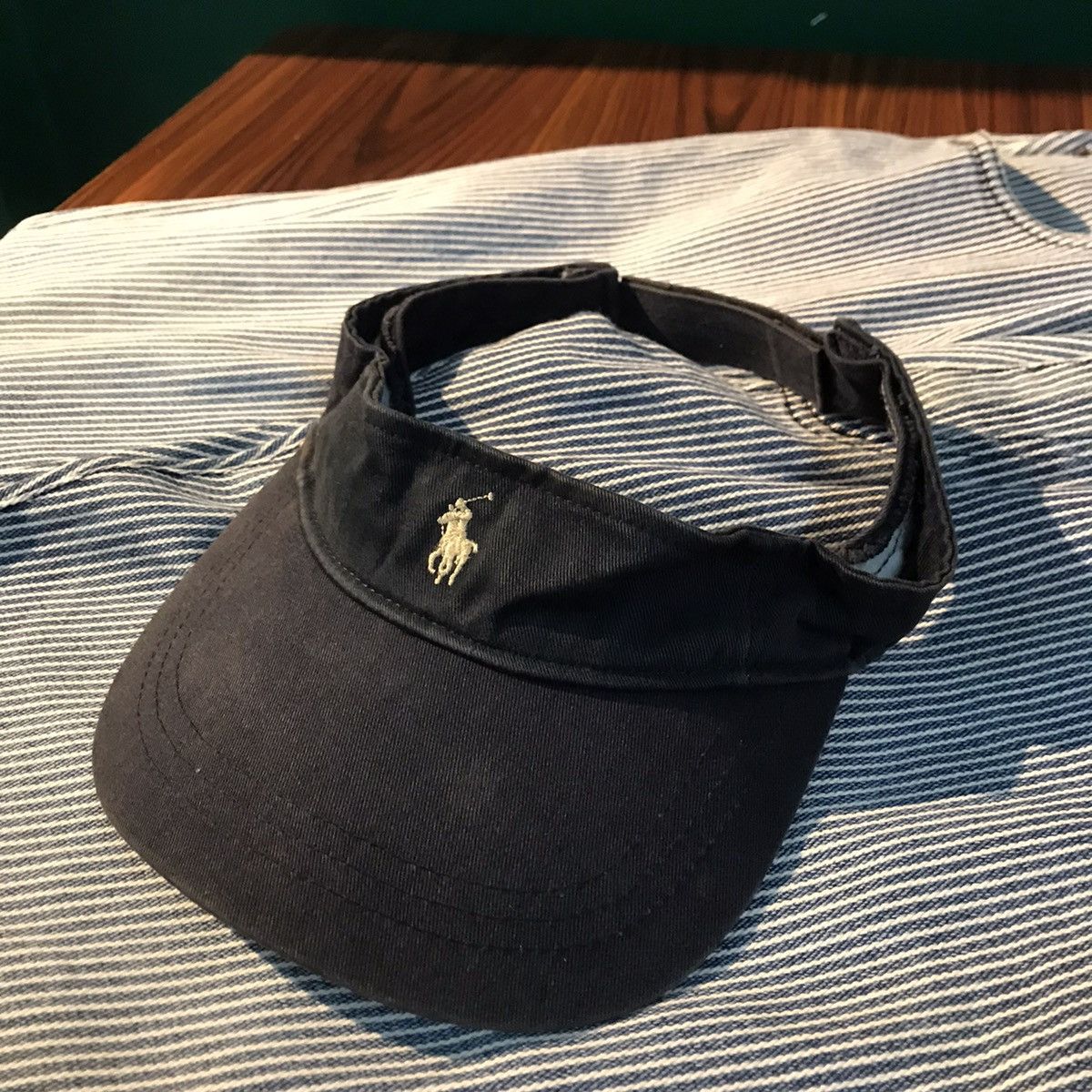 Polo Ralph Lauren × Ralph Lauren × Vintage Vintage Polo Ralph Lauren Visor Hat For Men caddy golf cap Size ONE SIZE - 11 Thumbnail