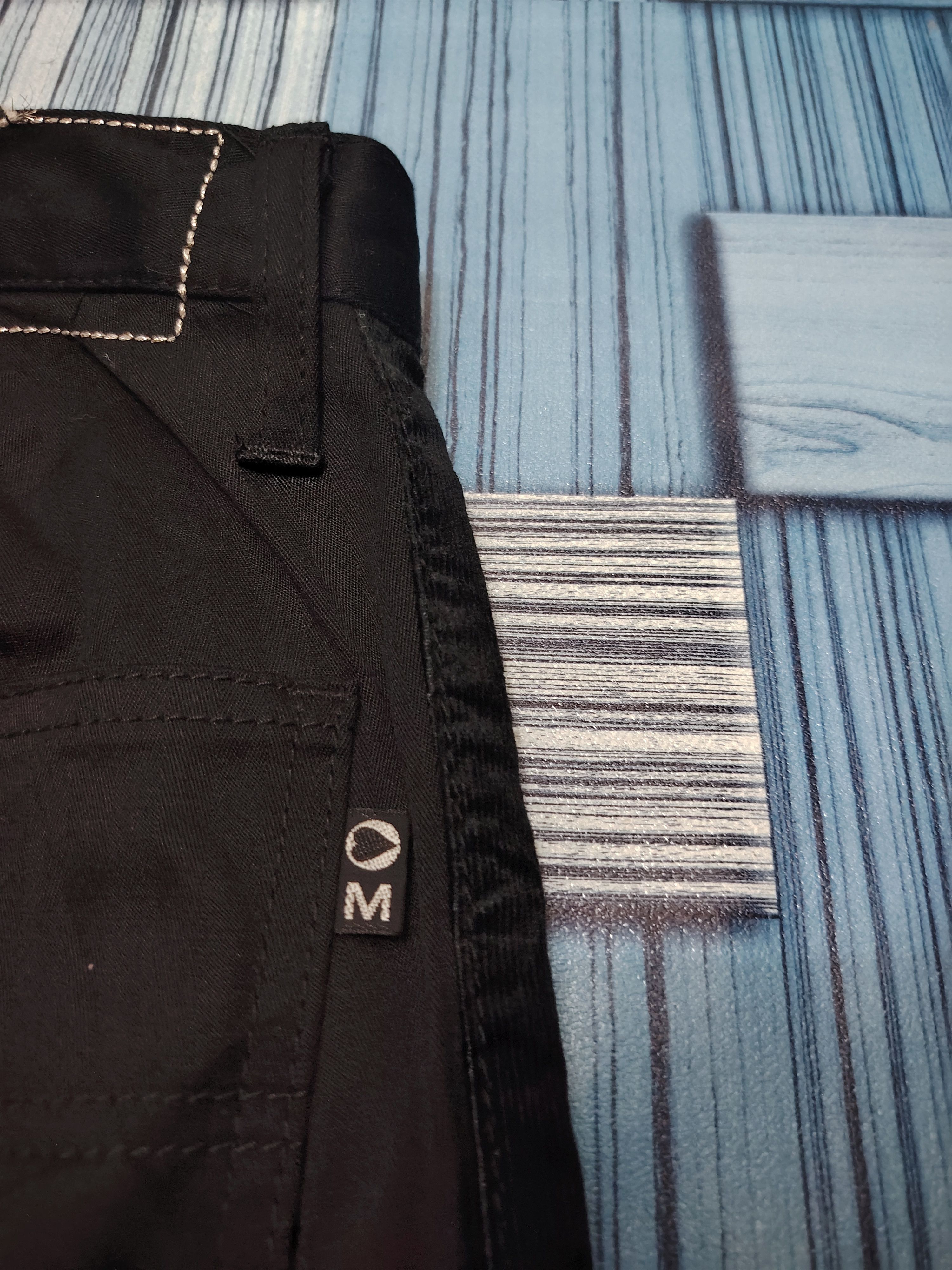 Morgan Homme Japanese Morgan Homme Lining Corduroy Black Pants Size US 31 - 16 Thumbnail
