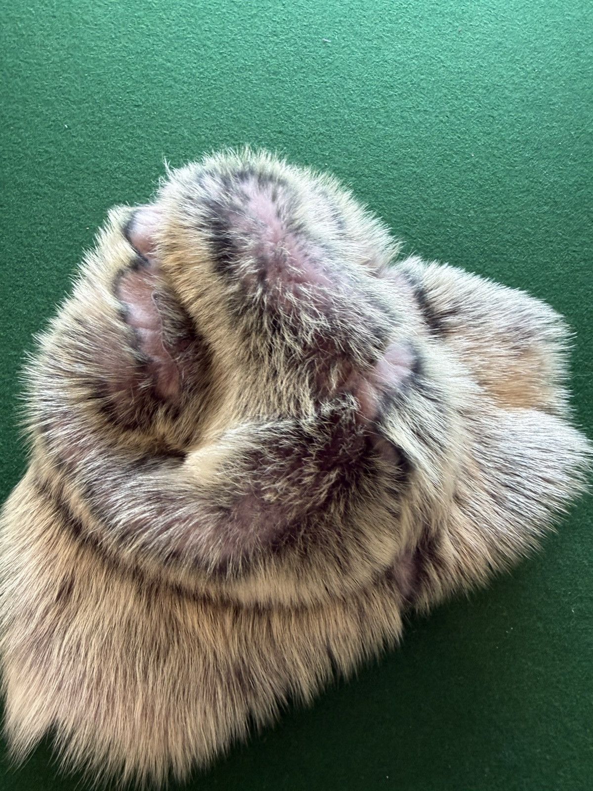Acne Studios Acne Studios Purple Fur Hat Size ONE SIZE - 4 Thumbnail
