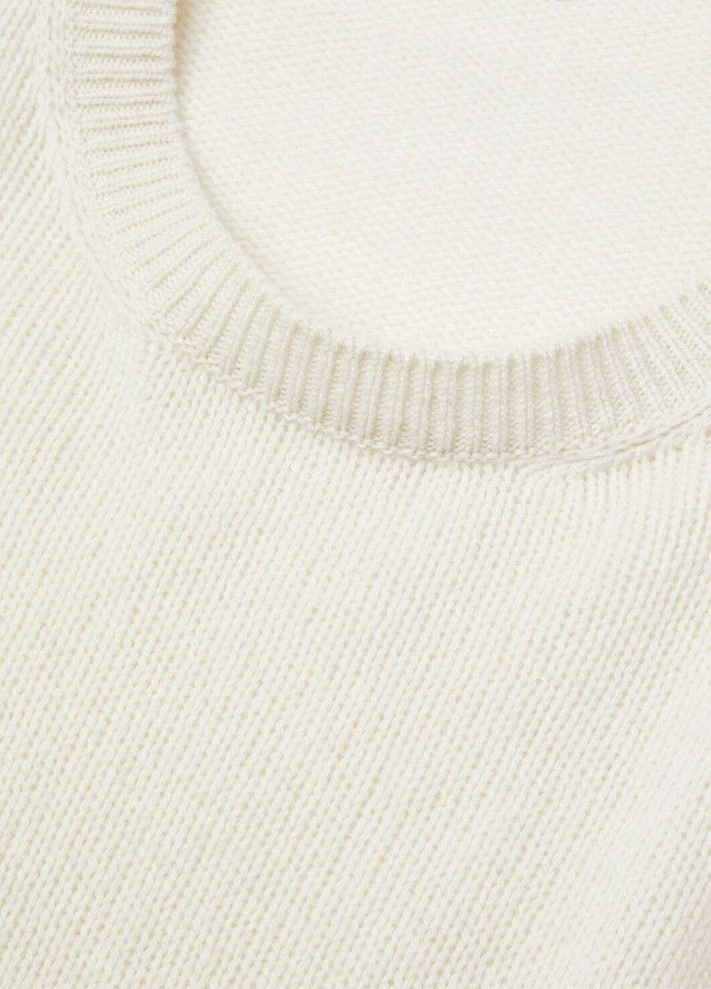 Loro Piana o1w1db10126 FAO2891 Fobello Crewneck Sweater in White Size US M / EU 48-50 / 2 - 3 Thumbnail