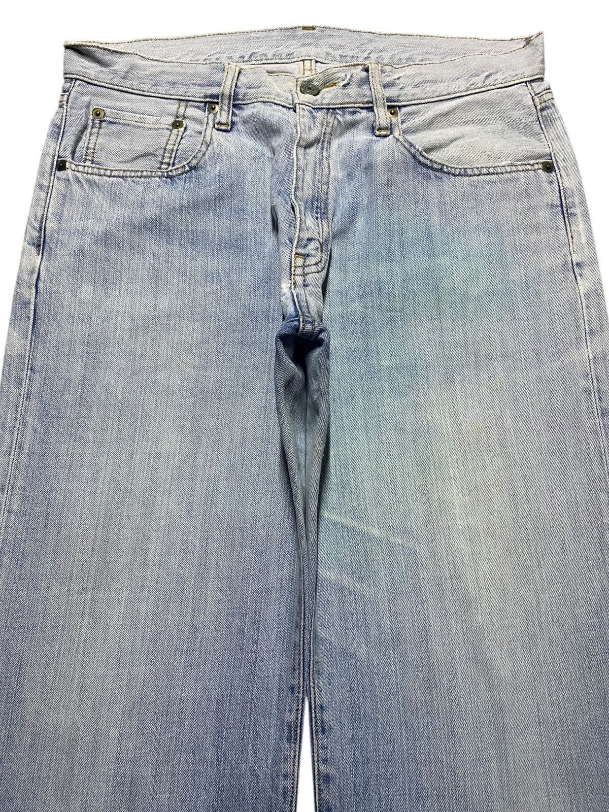 Japanese Brand Vintage Japanese Brand Uniqlo Stone Wash Distressed Loose Size US 33 - 3 Thumbnail