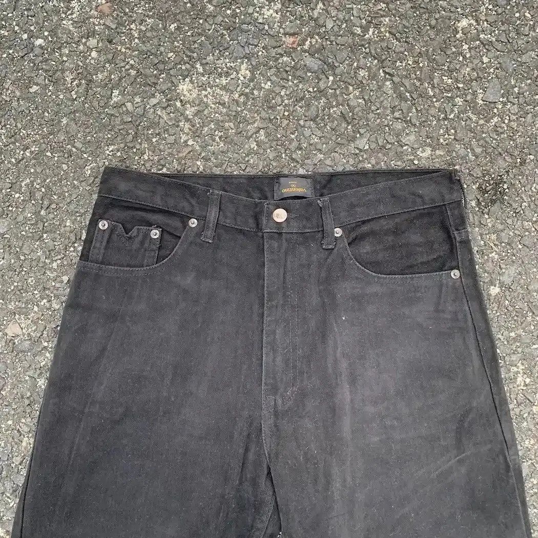 Valentino SICKS 💥 Vintage Valentino Japan Jeans Black Pants W32 L32 Size US 32 / EU 48 - 4 Thumbnail