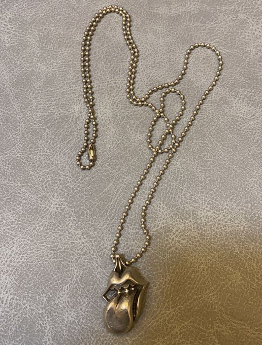 Chrome Hearts CHROME HEARTS ROLLING STONES NECKLACE | Grailed