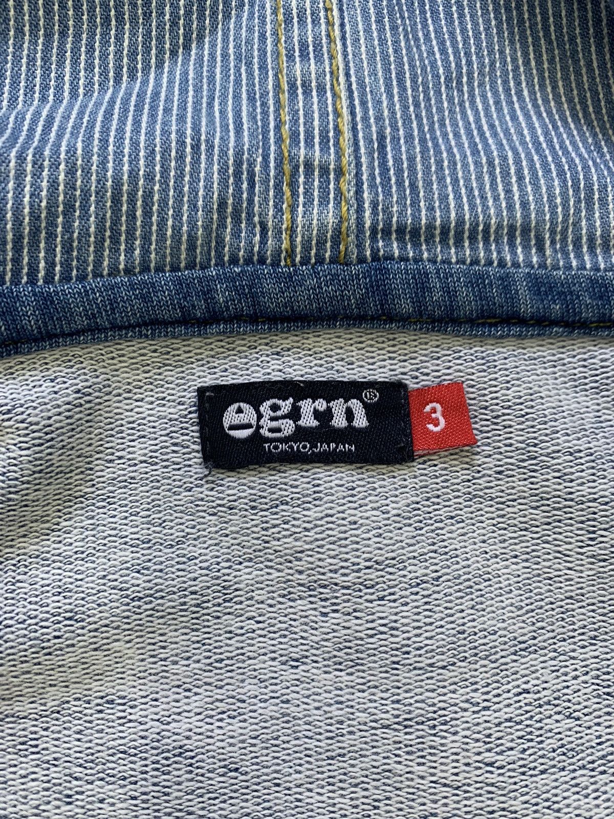 GRN Grn Tokyo Japan Jacket Hooded Union Made Buttons Size US L / EU 52-54 / 3 - 15 Thumbnail