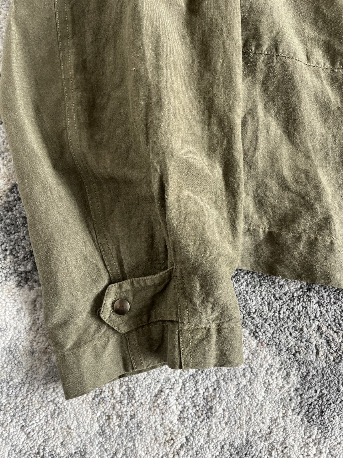 Miu Miu Miu Miu S/S1994 linen & silk light jacket Size M / US 6-8 / IT 42-44 - 2 Thumbnail