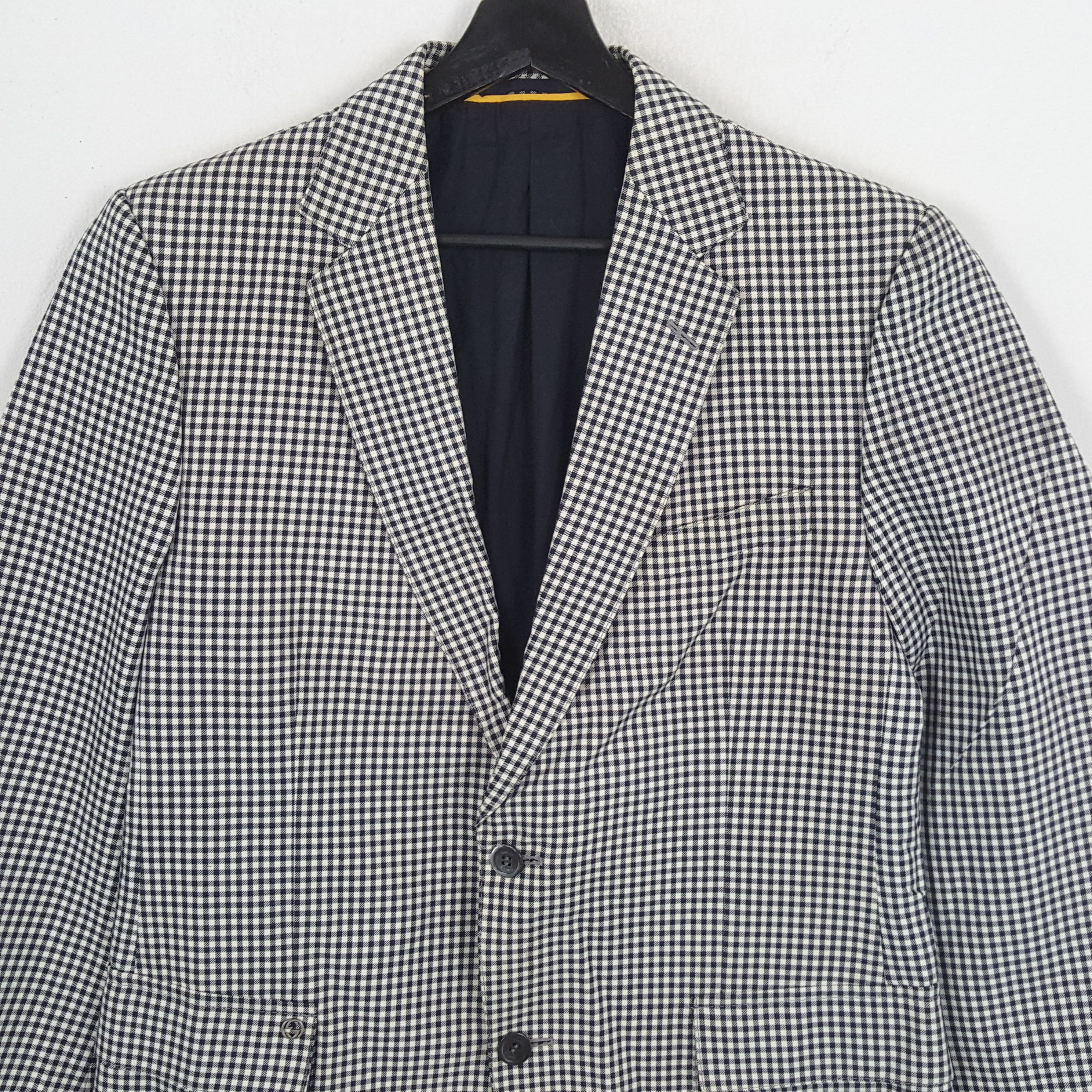 Gucci × Vintage GUCCI Italian Luxury Brand Formal Style Blazer Size 38S - 2 Thumbnail