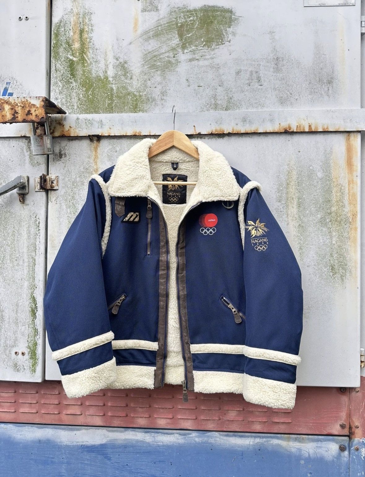 Vintage Vintage Mizuno 1998 Nagano Winter Olympic Japan Team Jacket Size US S / EU 44-46 / 1 - 3 Thumbnail