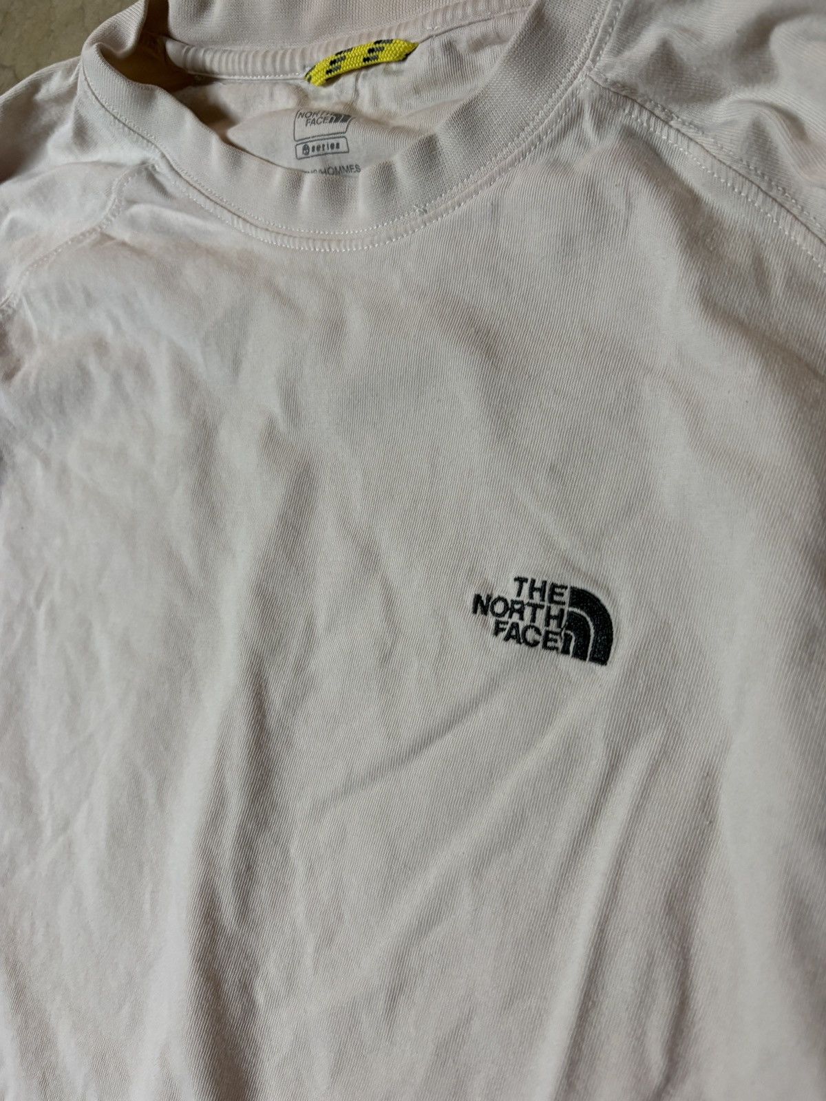 The North Face The North Face A5 Long Sleeve Ivory White Size Medium Size US M / EU 48-50 / 2 - 2 Thumbnail