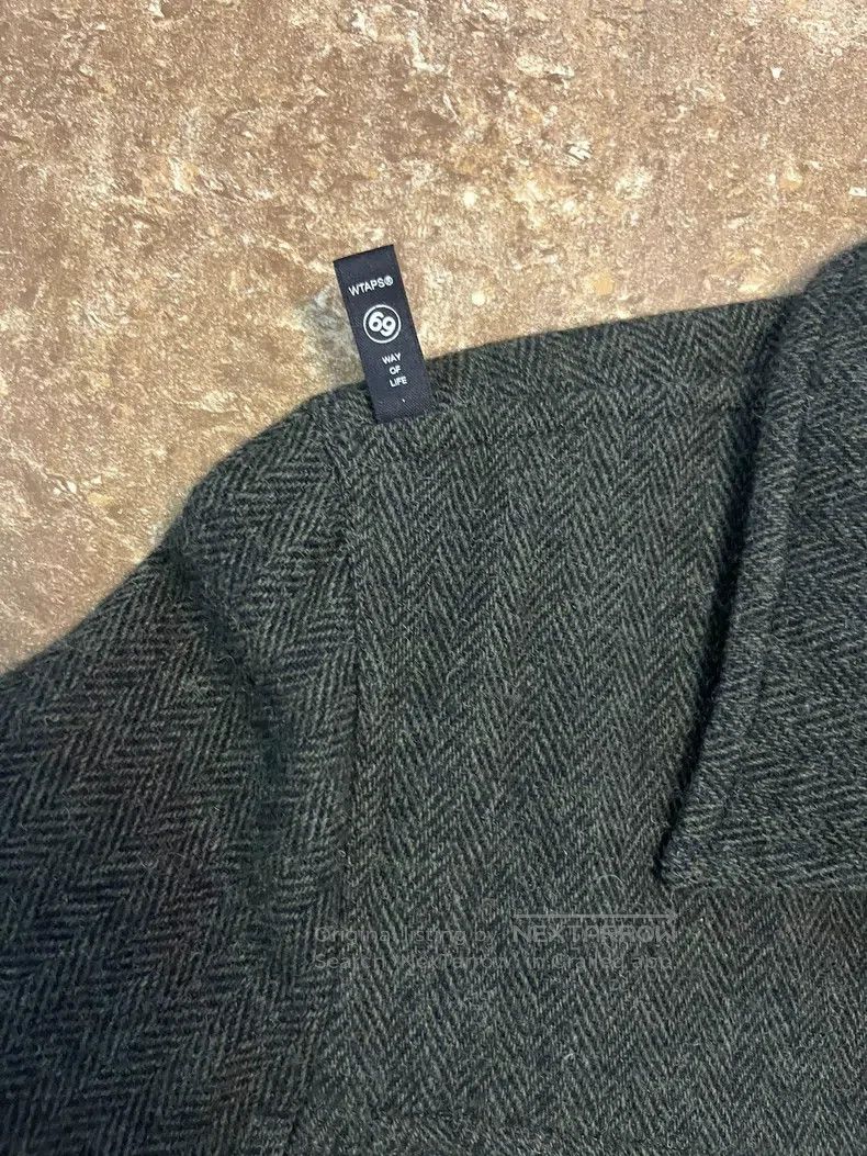 Wtaps Wtaps Dark green military jacket Size US XL / EU 56 / 4 - 4 Thumbnail