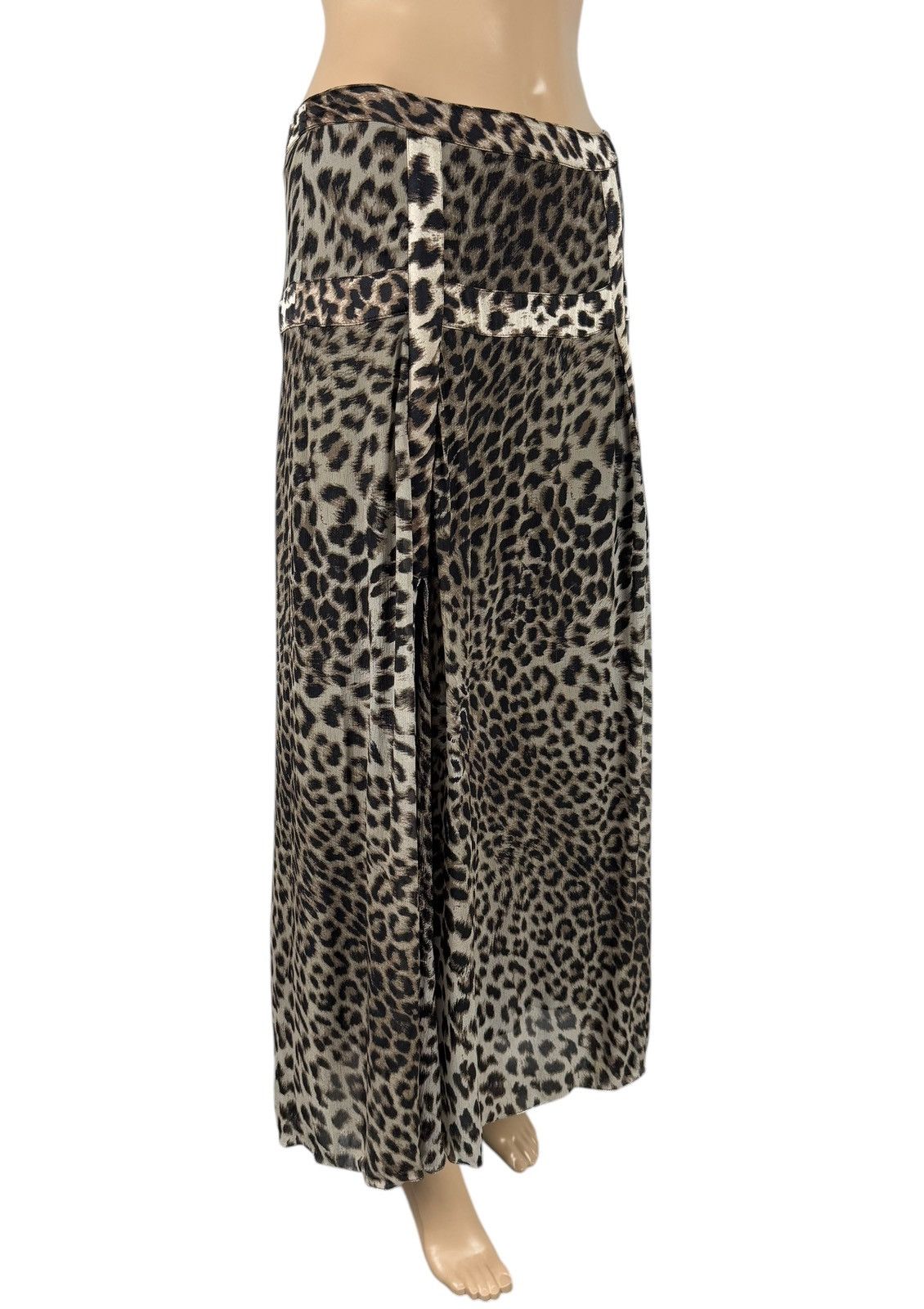 Other Angelo Marani Maxi Silk Skirt Leopard Printed size IT42 Size 28" / US 6 / IT 42 - 3 Thumbnail