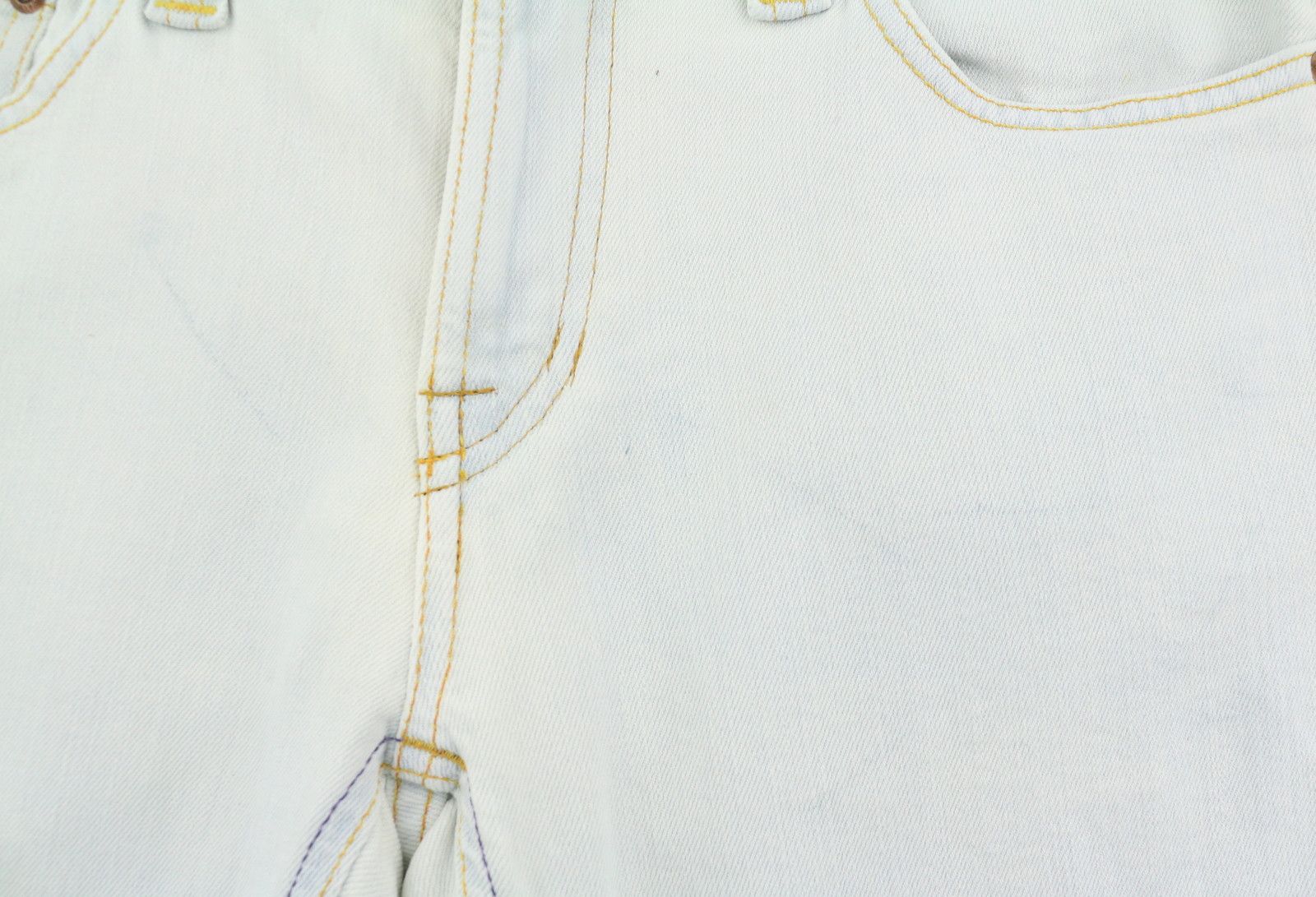 Nudie Jeans TUBE KELLY WHITE W29/L32 Faded Skinny Jeans 87258 Size US 29 - 8 Thumbnail