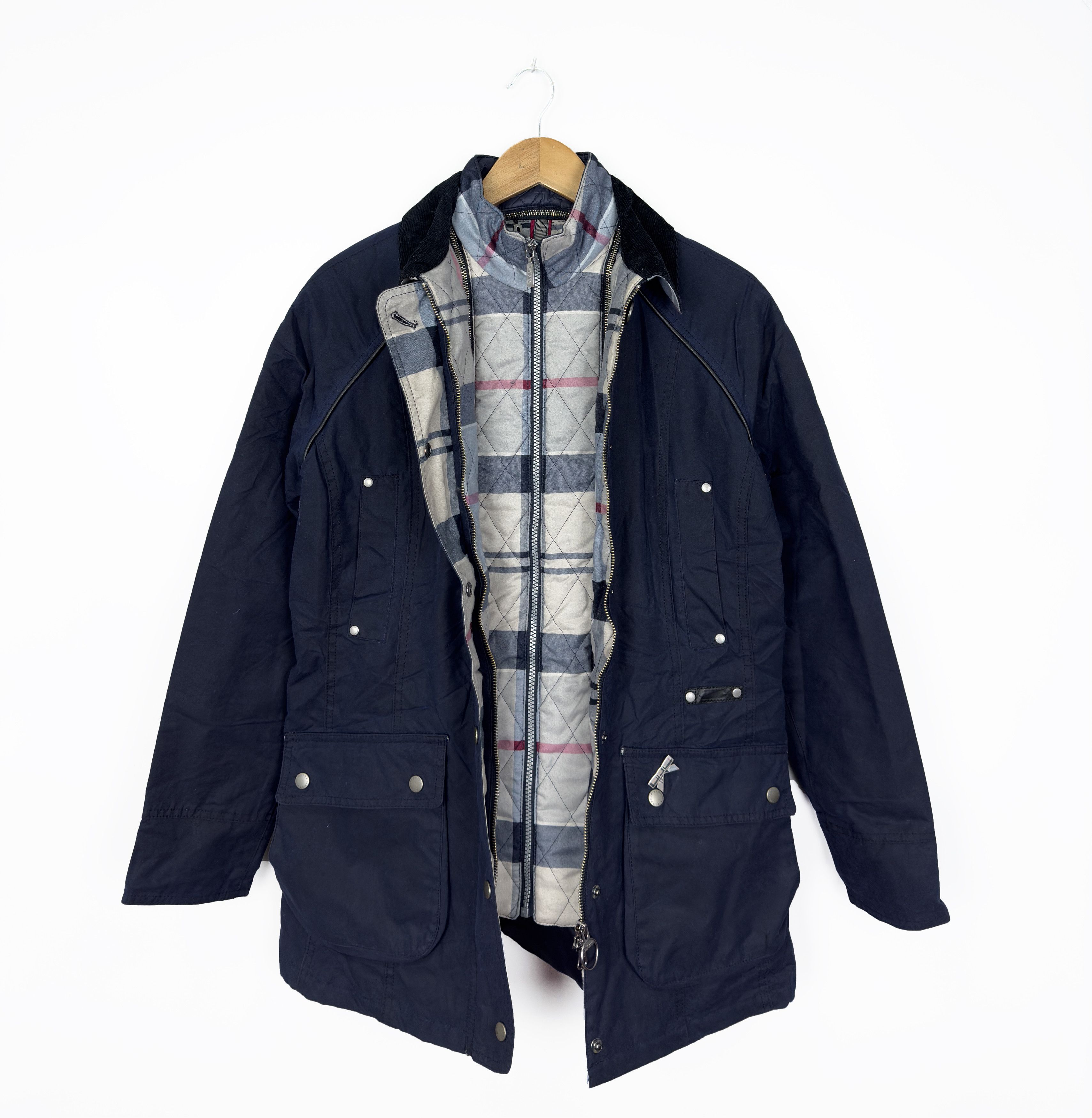 Barbour Barbour Tantallon Wax Waxed Dress Tartan Womens Jacket Size M / US 6-8 / IT 42-44 - 12 Thumbnail