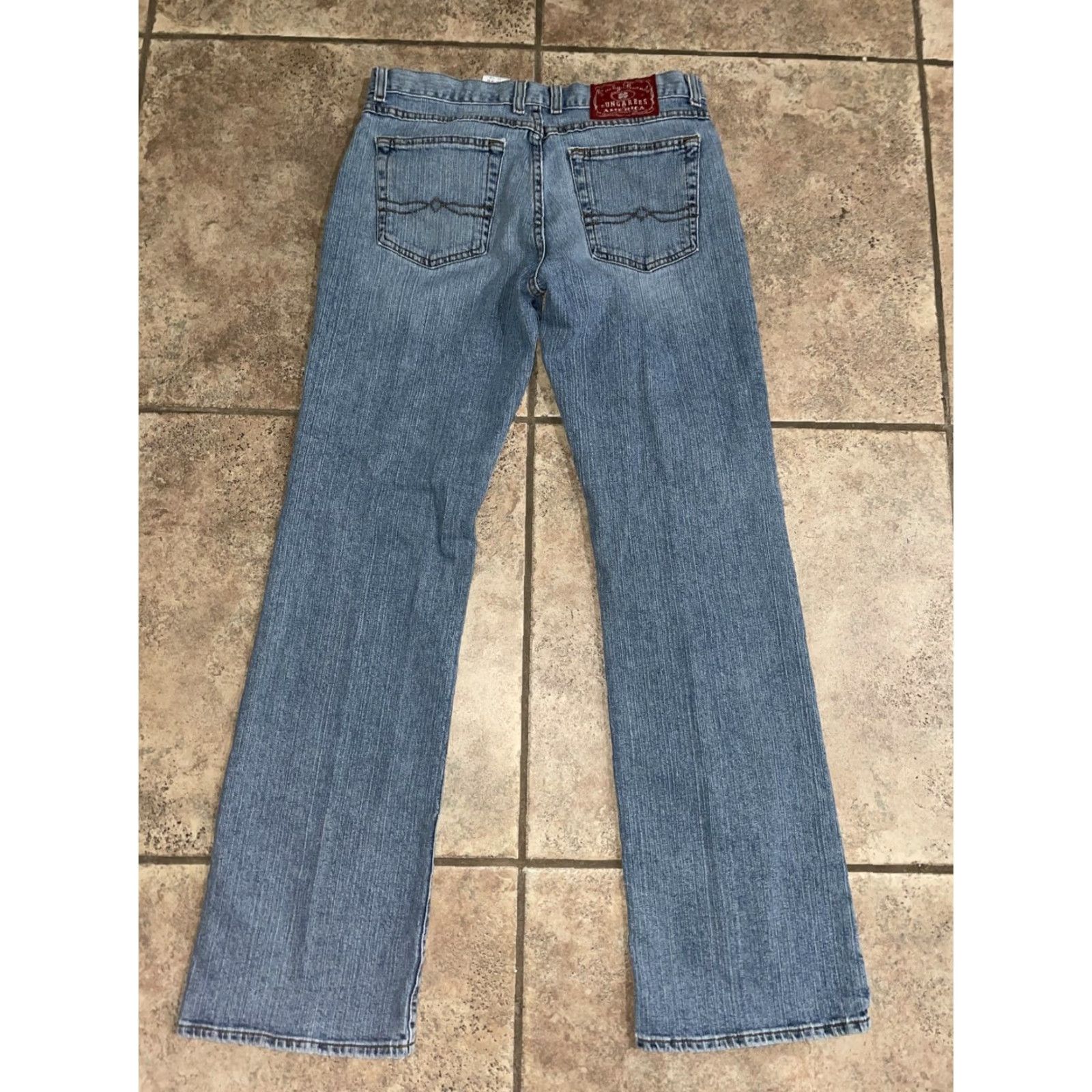 Lucky Brand VINTAGE Lucky Brand Jeans Dungarees Mid Rise Women Size 30 Blue Straight Womens 10/30 Size 30" / US 8 / IT 44 - 4 Thumbnail