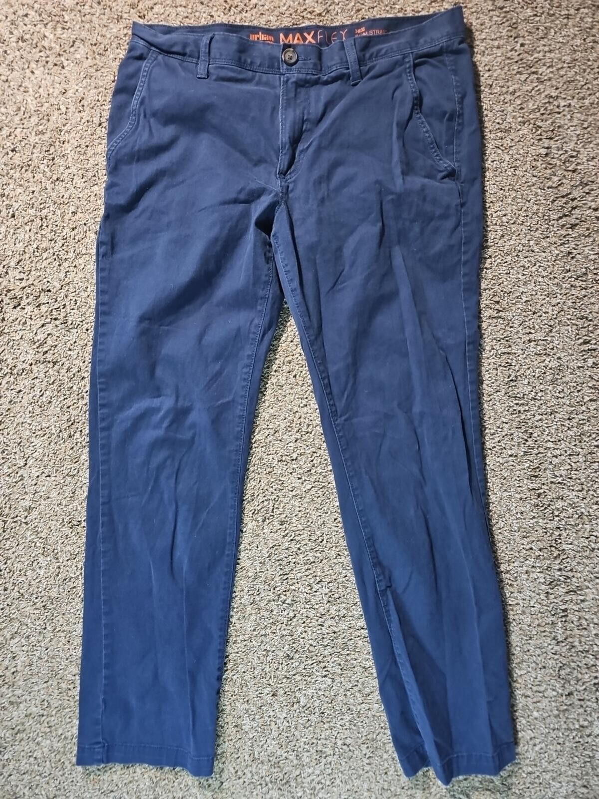 Urban Pipeline Urban Pipeline MaxFlex Slim Straight 30x30 Blue Pants Size US 34 / EU 50 - 1 Thumbnail
