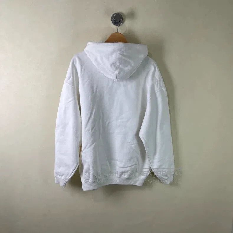 Balenciaga Balenciaga Crown white print hooded sweatshirt XS Size US XS / EU 42 / 0 - 2 Thumbnail