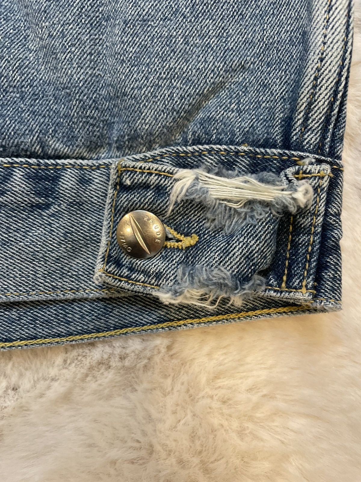 Rhude Rhude x Mclaren Denim Jacket Size US L / EU 52-54 / 3 - 14 Thumbnail