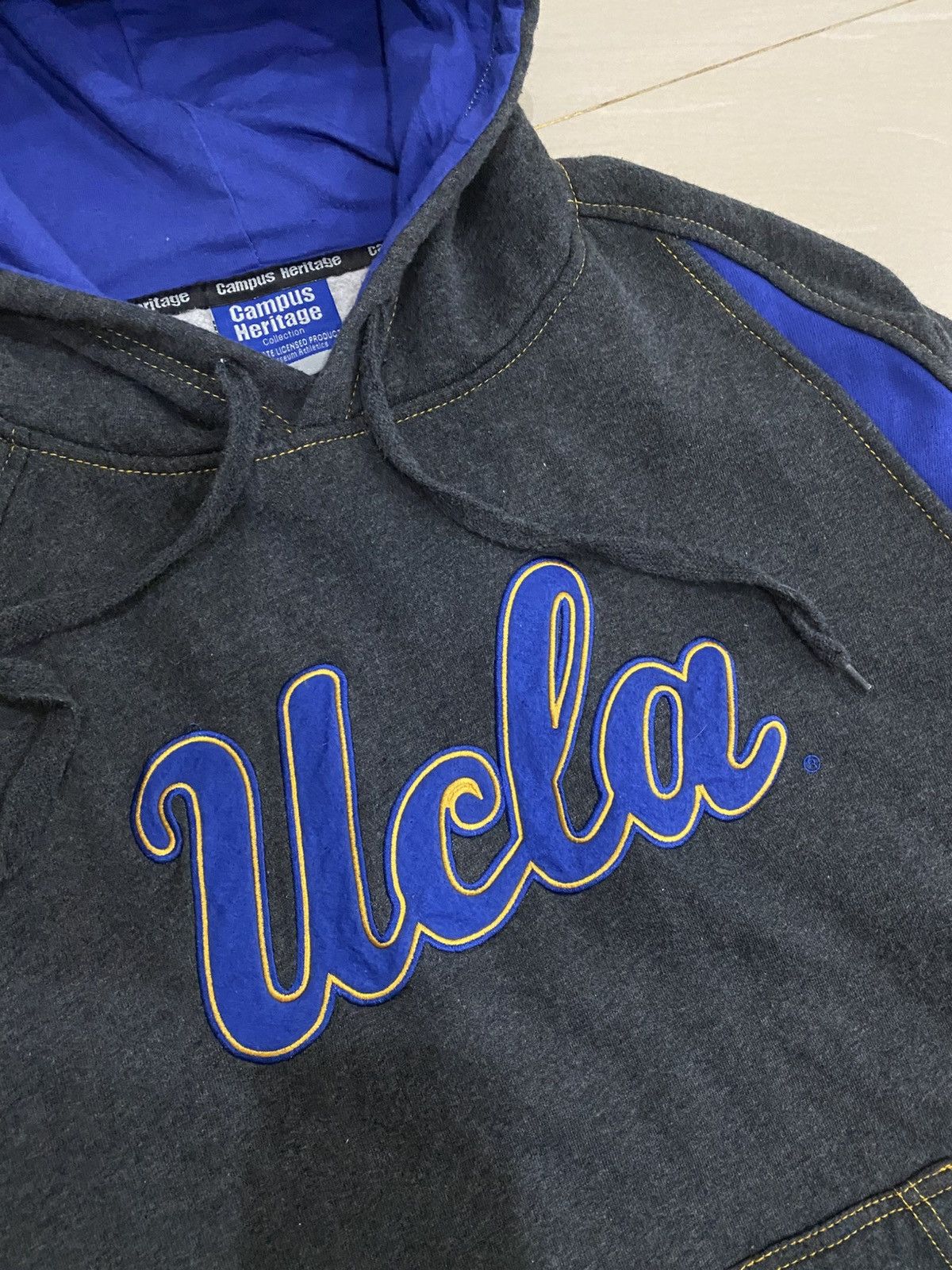 Vintage Ucla University Hoodie Size US L / EU 52-54 / 3 - 2 Thumbnail