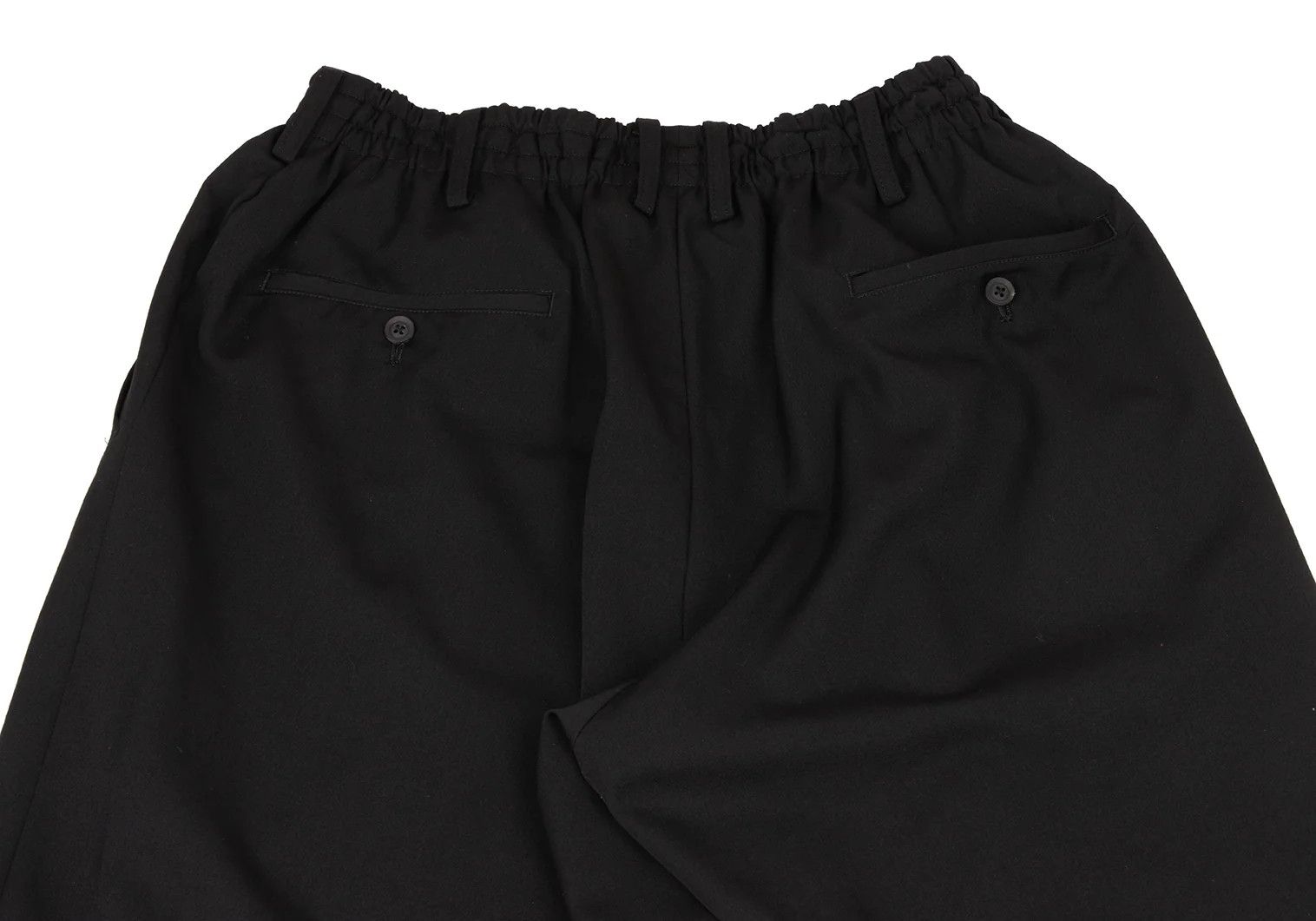 Yohji Yamamoto Yohji Yamamoto Wool Gabardine Tapered Pants Size US 34 / EU 50 - 10 Thumbnail