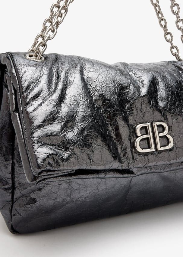 Balenciaga o1bcso1str0325 Size: OS / Monaco Medium Chain Bag Size ONE SIZE - 2 Thumbnail