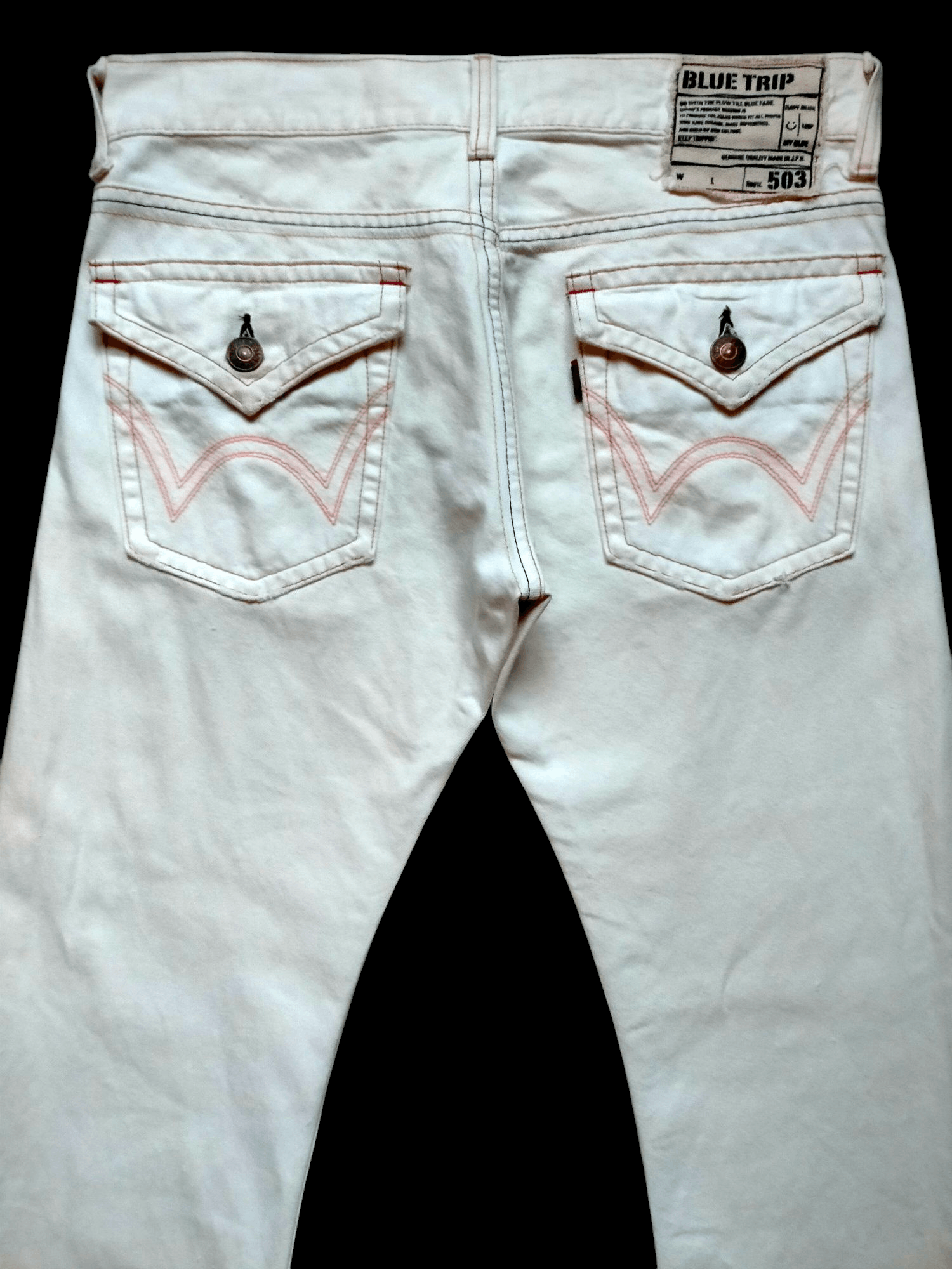Edwin Flare Jeans 503 Blue Trip Japan Boot cut Denim Size US 34 / EU 50 - 9 Thumbnail