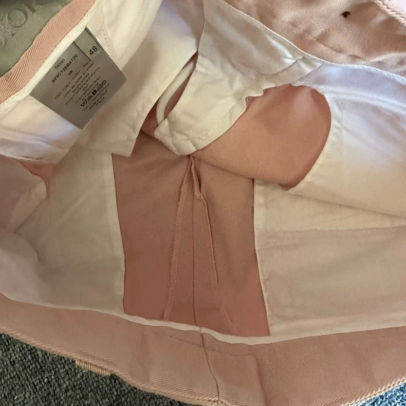 Dior Dior size US 48 19ss lotus root pink rolled slacks pants 25 Size US 32 / EU 48 - 7 Thumbnail