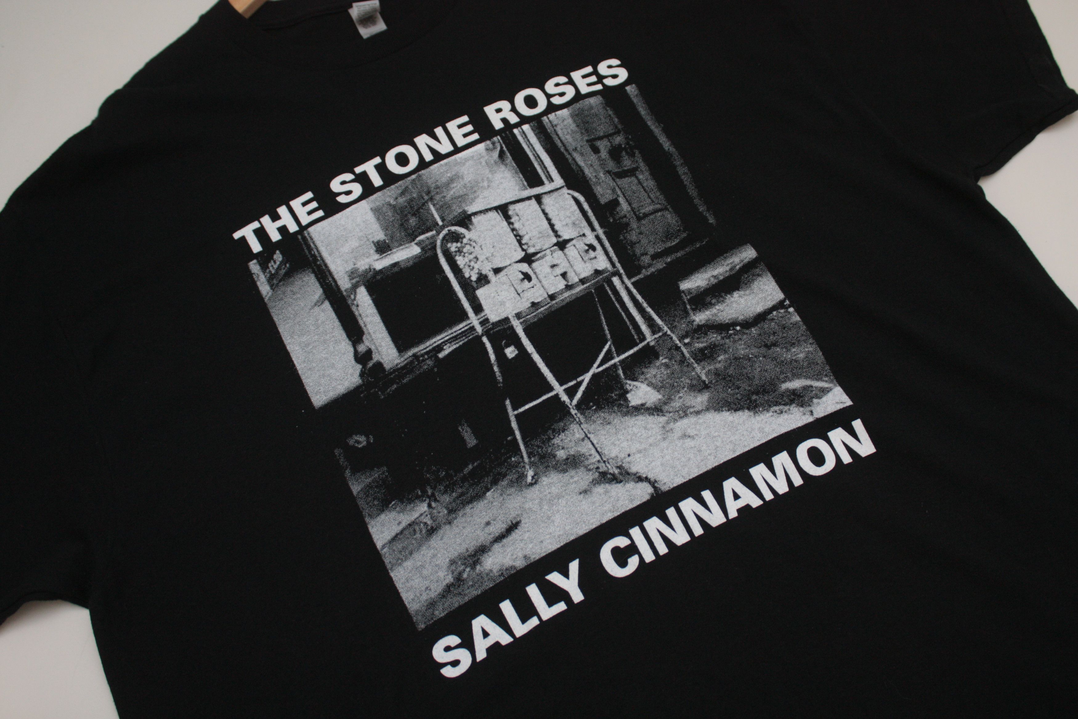 Band Tees The Stone Roses Sally Cinnamon Black T-Shirt XXL Size US XXL / EU 58 / 5 - 3 Thumbnail