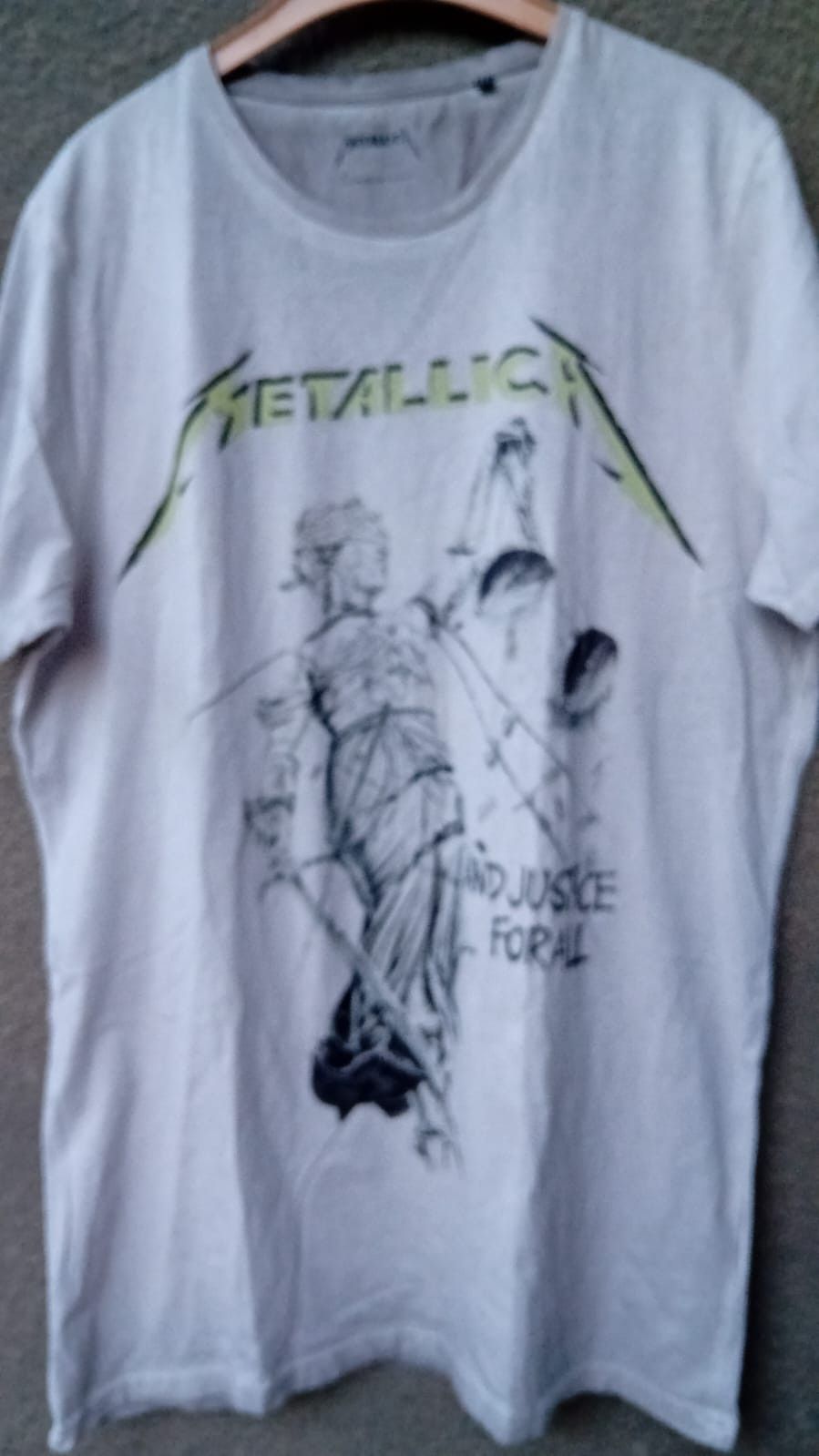 Band Tees × Metallica Metallica ...and justice for all 2017 t-shirt sz XXL Size US XXL / EU 58 / 5 - 5 Thumbnail