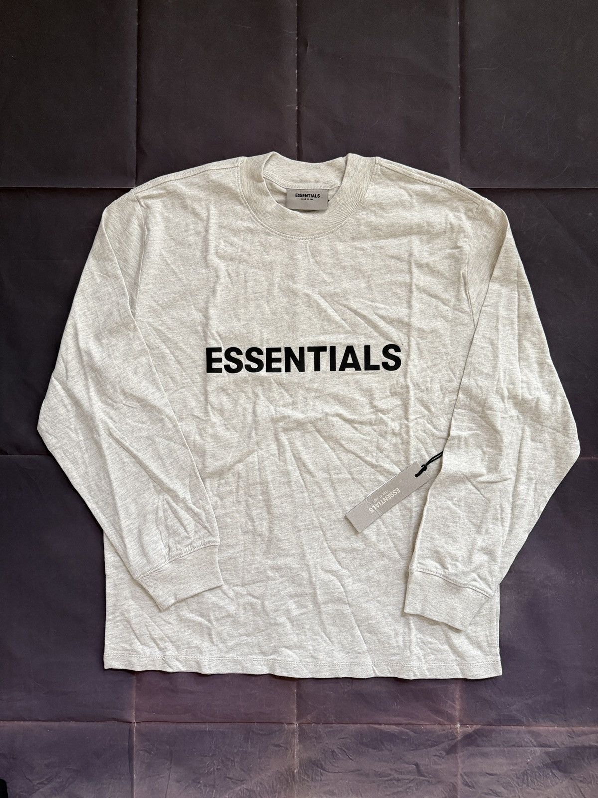 FOG × Fear of God × Pacsun FEAR OF GOD ESSENTIALS Applique Logo Long Sleeve T-Shirt Size US S / EU 44-46 / 1 - 1 Thumbnail
