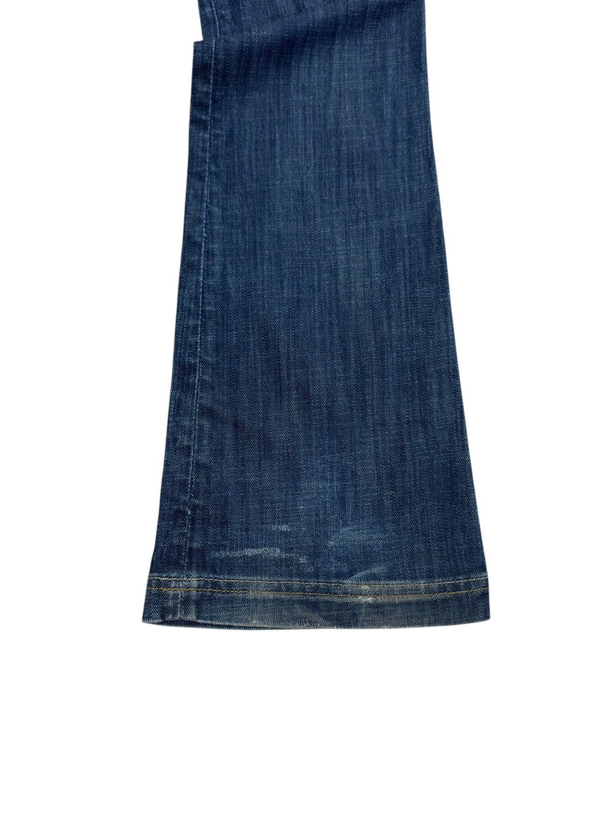 If Six Was Nine Vintage Bootcut Antik Denim Swarovski Back Pockets Size 28" / US 6 / IT 42 - 14 Thumbnail