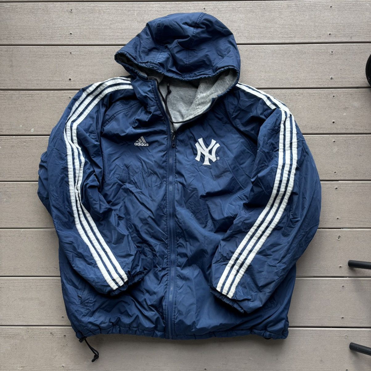 New York Yankees Vintage Yankees x Adidas Jacket Size US XL / EU 56 / 4 - 2 Thumbnail