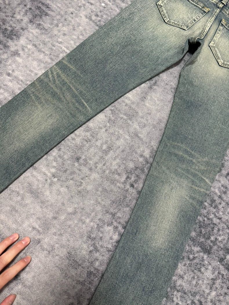 Saint Laurent Paris Saint Laurent Paris 13fw cat paw abrasion erosive damage je Size US 26 / EU 42 - 5 Thumbnail
