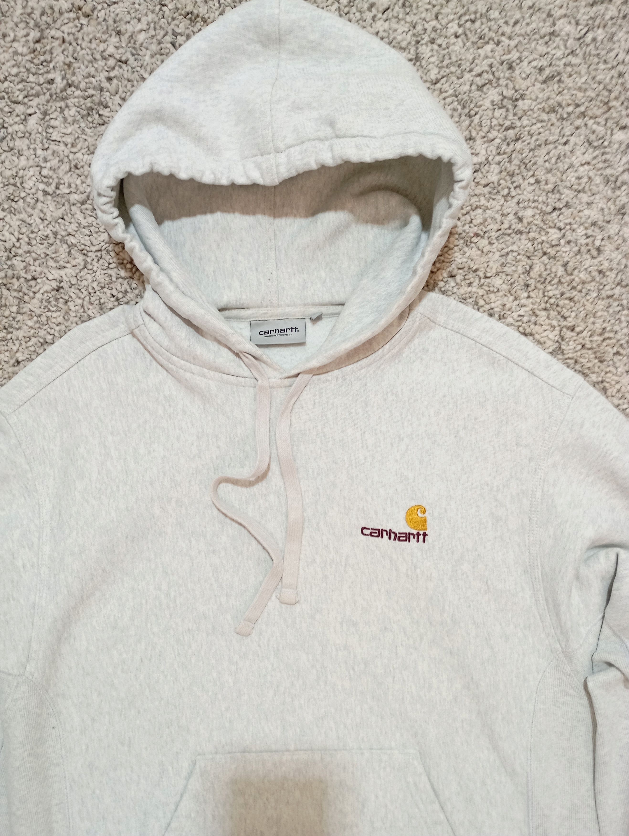 Carhartt × Vintage Vintage Carhartt Hooded American Script Sweat Hoodie Size US M / EU 48-50 / 2 - 5 Thumbnail