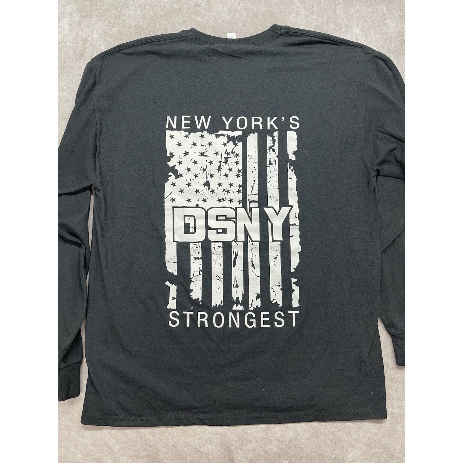 Other DSNY New York City Sanitation "New York's Strongest" Long Sl Size US XL / EU 56 / 4 - 5 Thumbnail