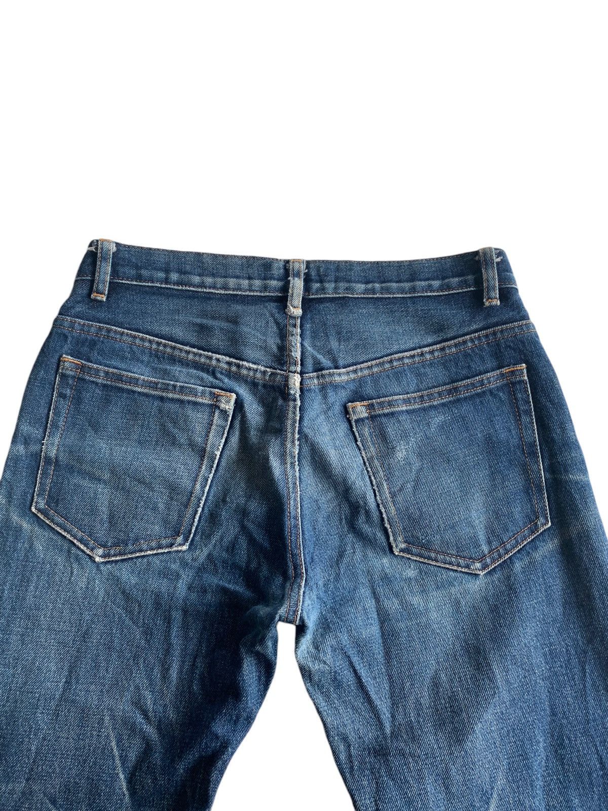 A.P.C. × Japanese Brand × Vintage A.P.C Selvedge Distressed Denim Size US 29 - 11 Thumbnail