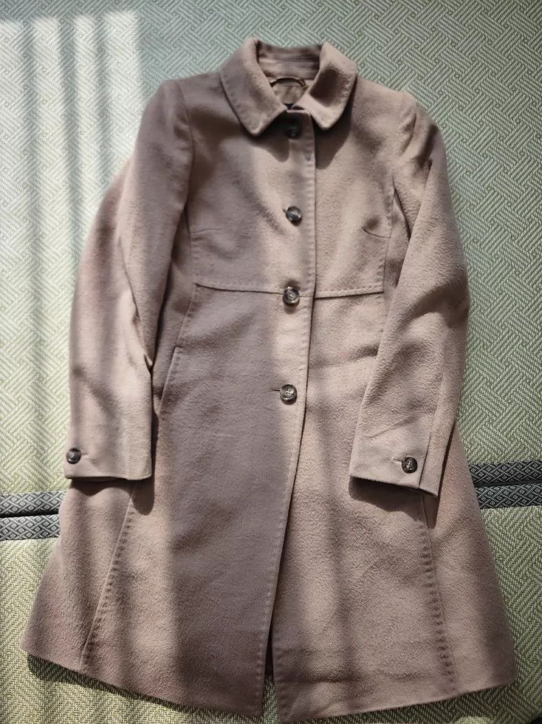 Max Mara Max Mara Sheep wool mid-length coat Size M / US 6-8 / IT 42-44 - 2 Thumbnail