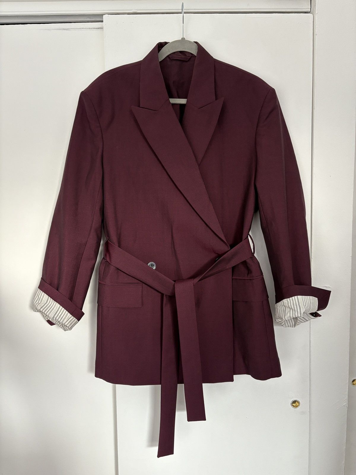 Acne Studios Acne Studios blazer with matching trousers Size S / US 4 / IT 40 - 1 Thumbnail