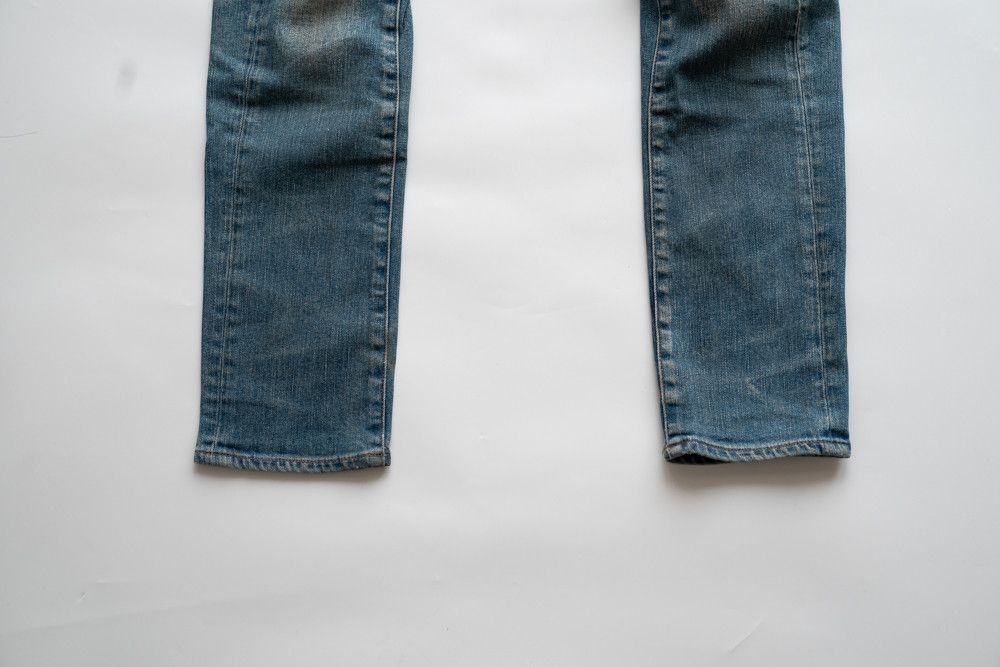 Balmain 2011FW 3D BLUE DENIM Christophe Decarnin Size US 27 - 4 Thumbnail