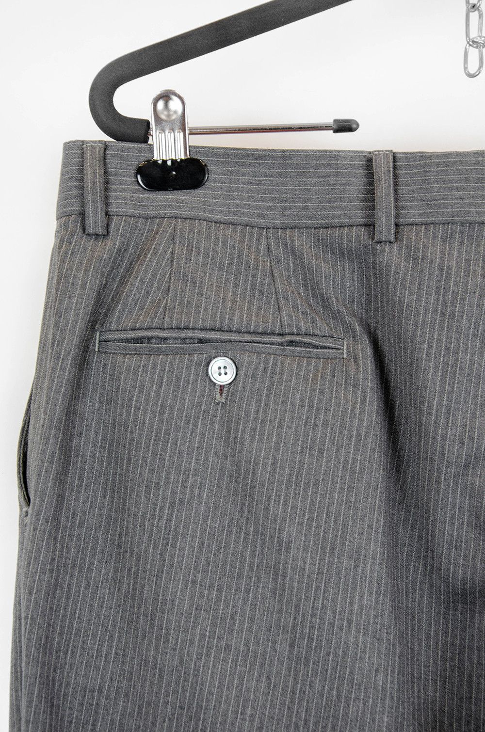 Suitsupply Suitsupply ACORfato Wool Pinstripe Suit 44R EU54 Size 44R - 7 Thumbnail