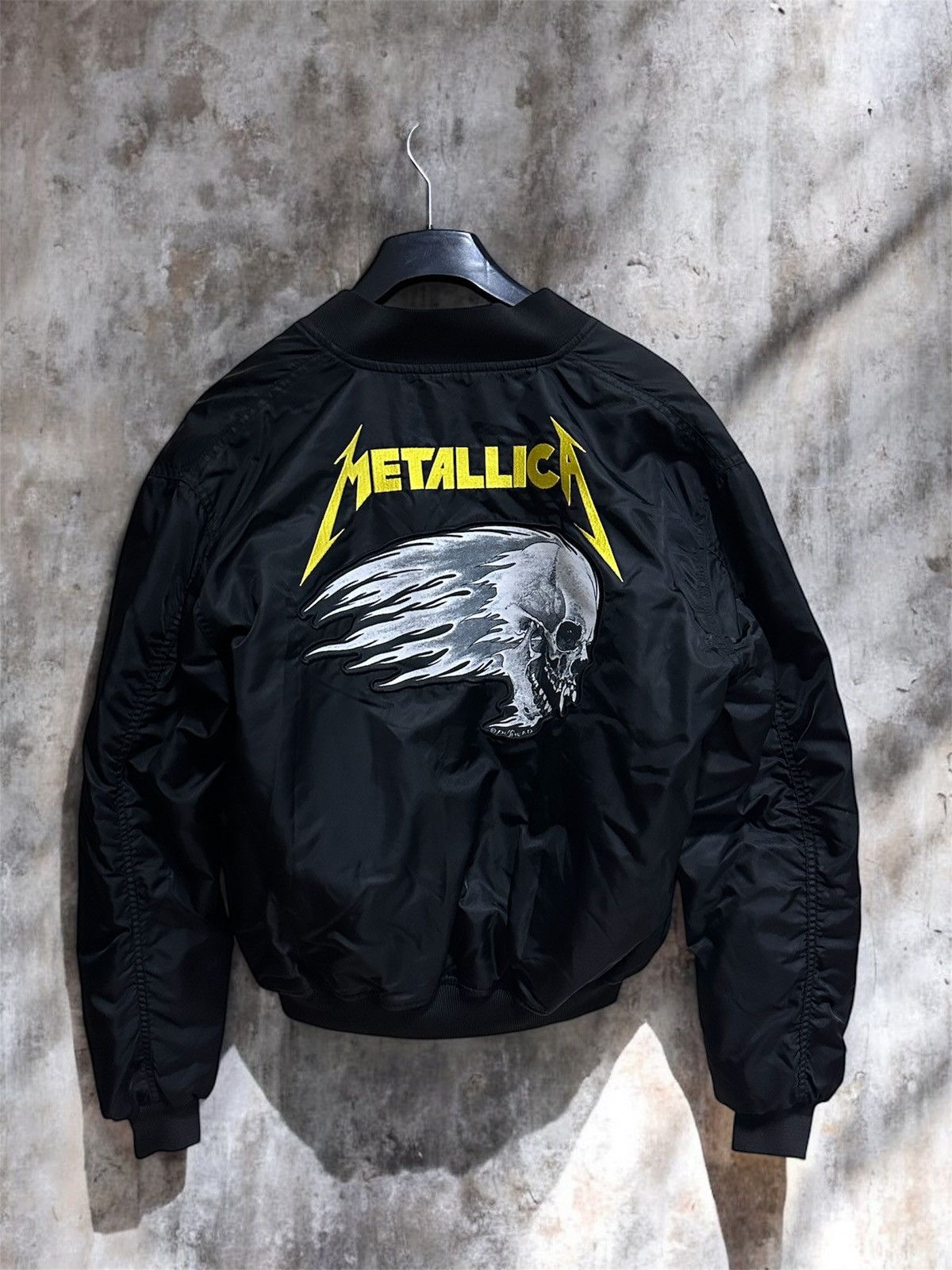 Metallica Metallica Selfridges 2017 Pushead Bomber Jacket Black Sz S Size US S / EU 44-46 / 1 - 1 Thumbnail