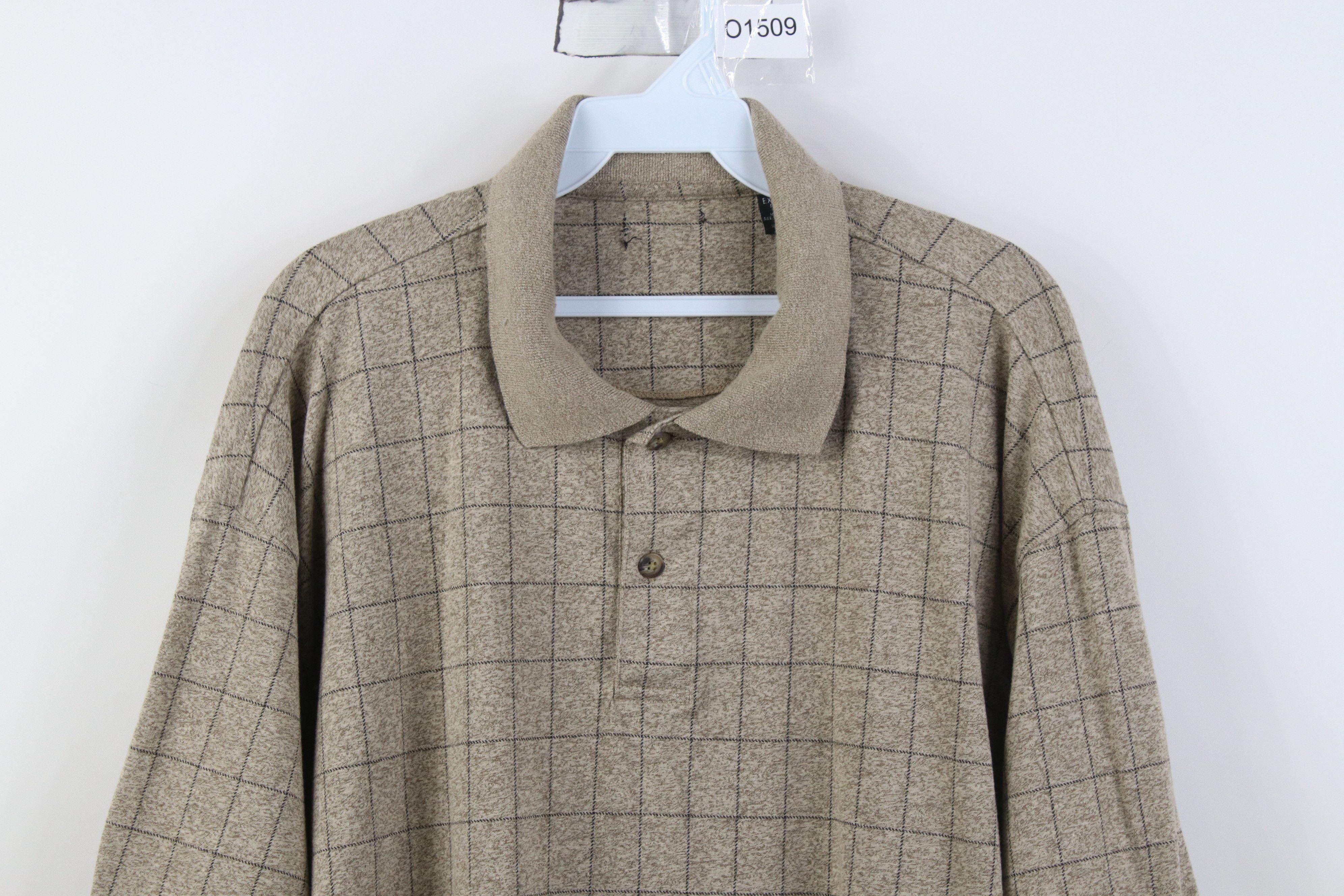 Vintage Vintage 90s Y2K Streetwear Fit Knit Collared Golf Polo Shirt Size US XL / EU 56 / 4 - 2 Thumbnail