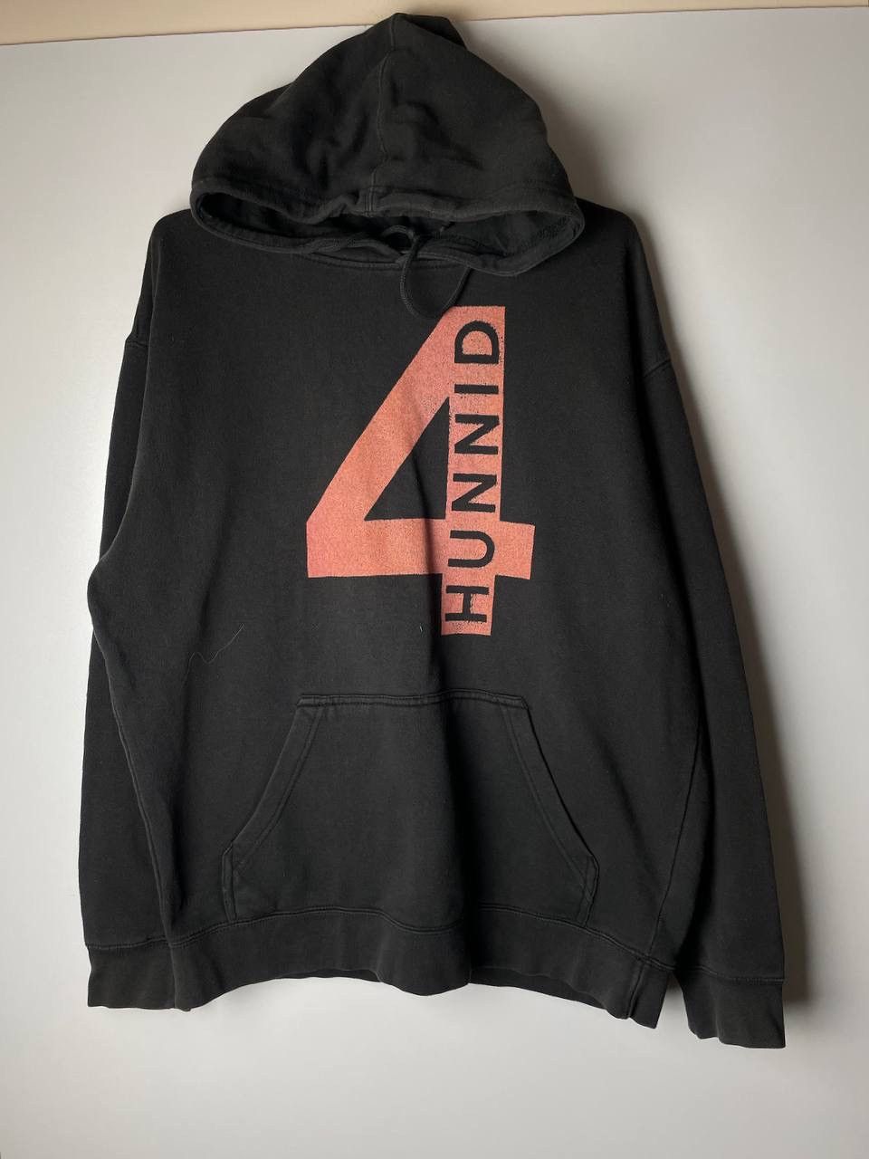 Vintage 4 Hunnid vintage hoodie size L Size US L / EU 52-54 / 3 - 1 Thumbnail