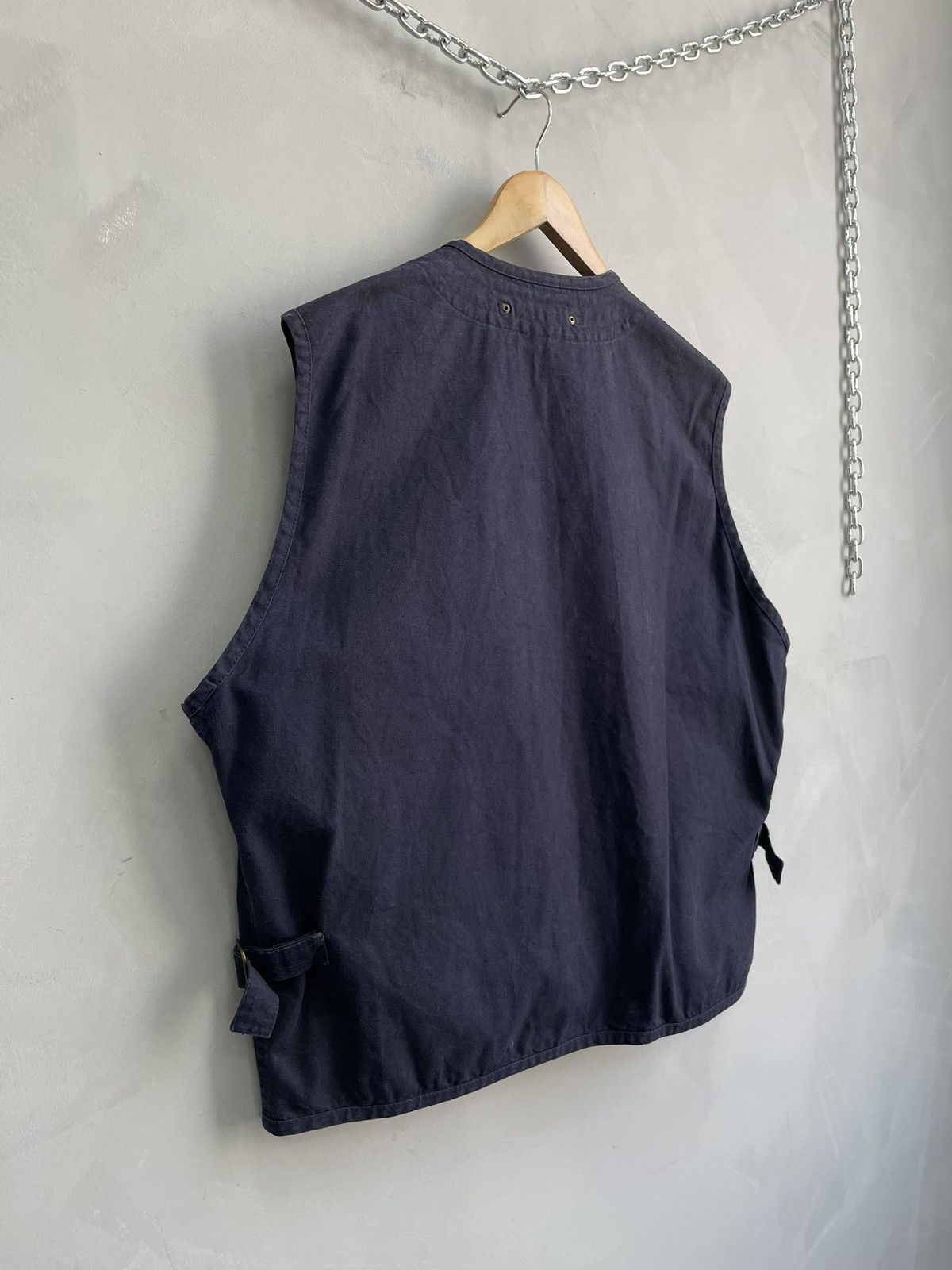 Levi's Levis Strauss 90s multipocket retro vest jacket Size 52L - 7 Thumbnail