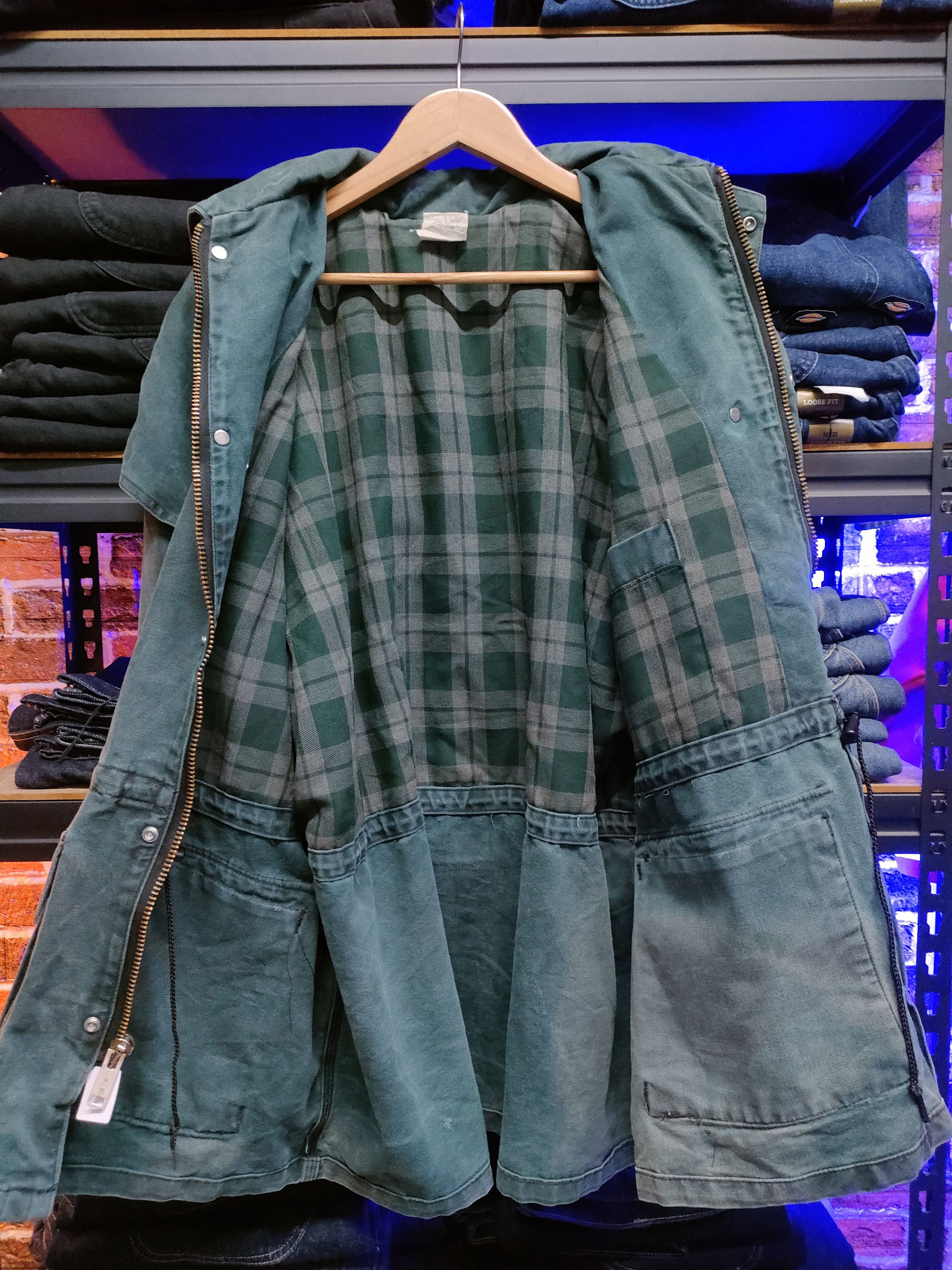 Carhartt × Carhartt Wip × Vintage Vintage Carhartt Jacket OUTBACK Bushman Duster Jacket Coat Size US XL / EU 56 / 4 - 4 Thumbnail